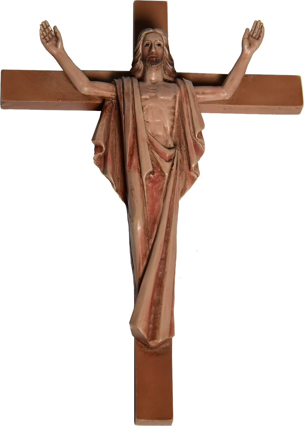  Holy Land Market Risen Resin Crucifix ( 18.8 cm or 7.4 Inches )、mySite、elrpsem3k