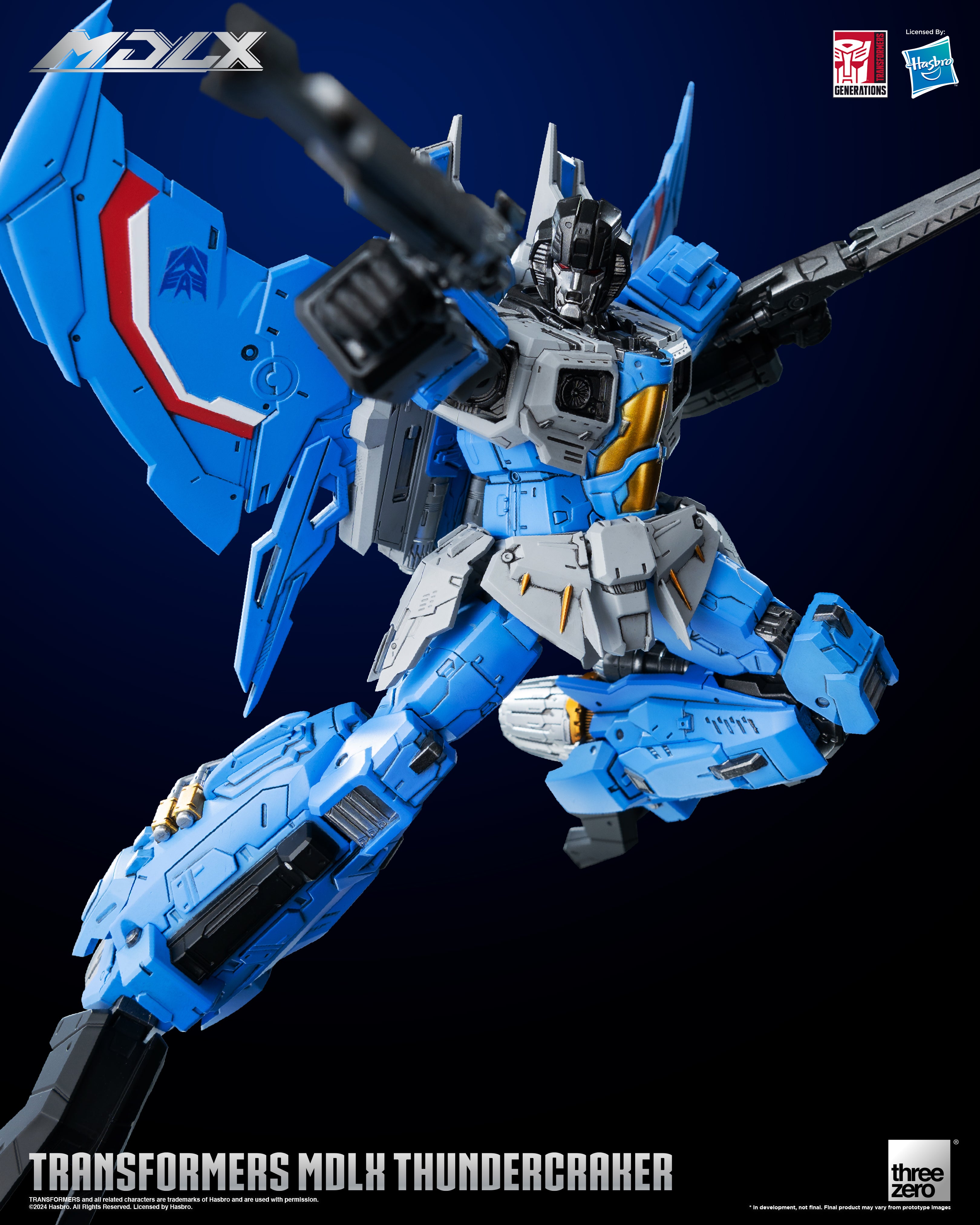 Threezero Transformers MDLX Thundercracker、mySite、hgirdovlk