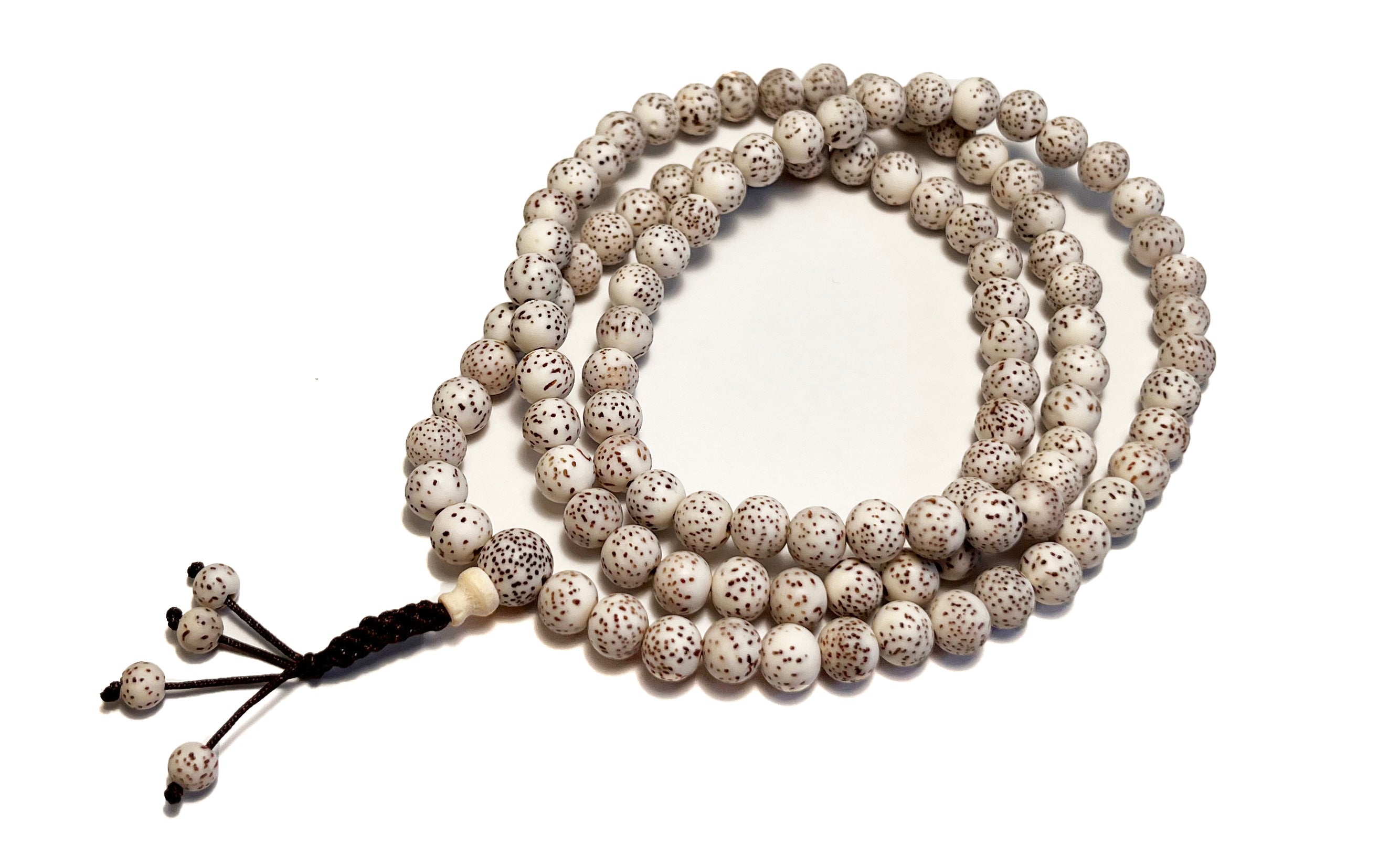 White Lotus Bead Full Mala、mySite、topwebapps