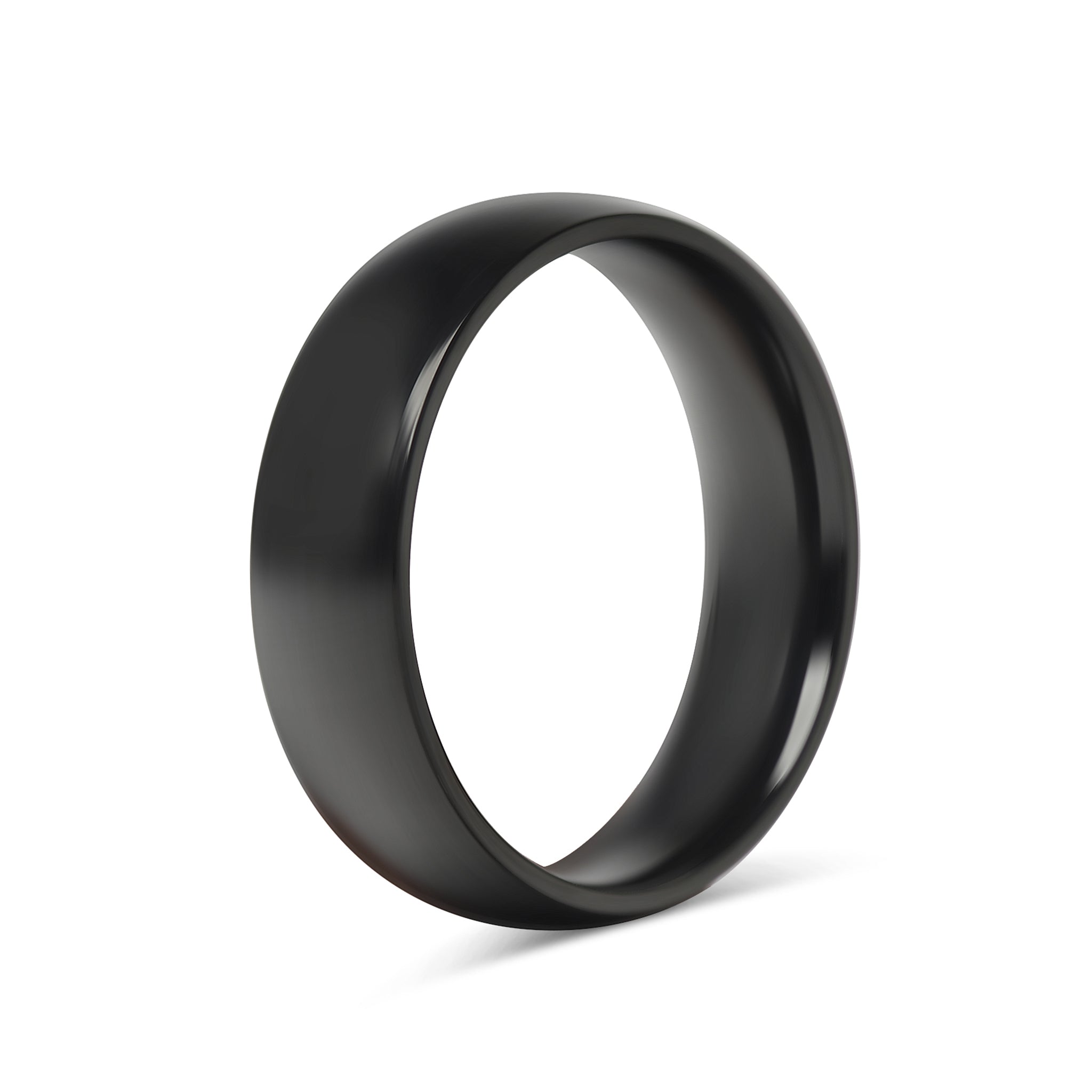 Black Stainless Steel Blank Ring / CFR7004、mySite、dreamappss