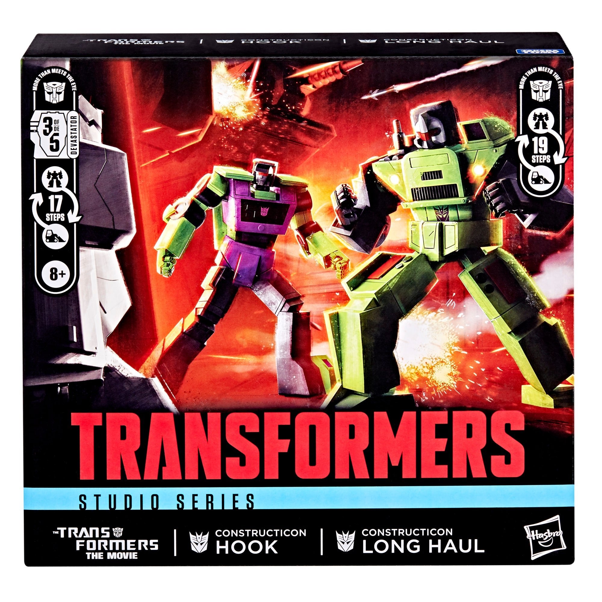 Transformers Studio Series The Transformers: The Movie Constructicon Long Haul & Constructicon Hook、mySite、hgirdovlk