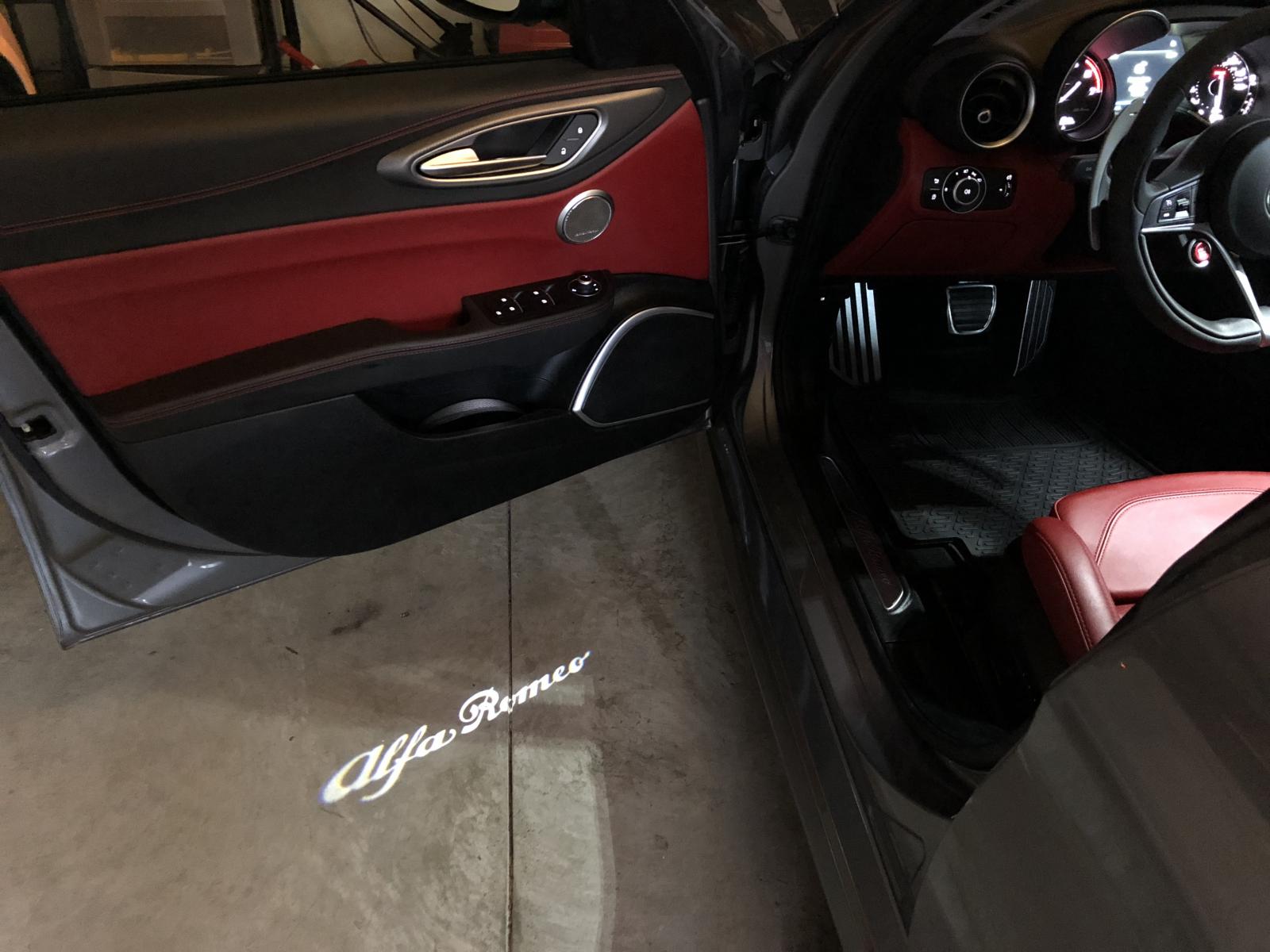 2x Alfa Romeo door light (plug&play)、mySite、nflplayoffbracketp