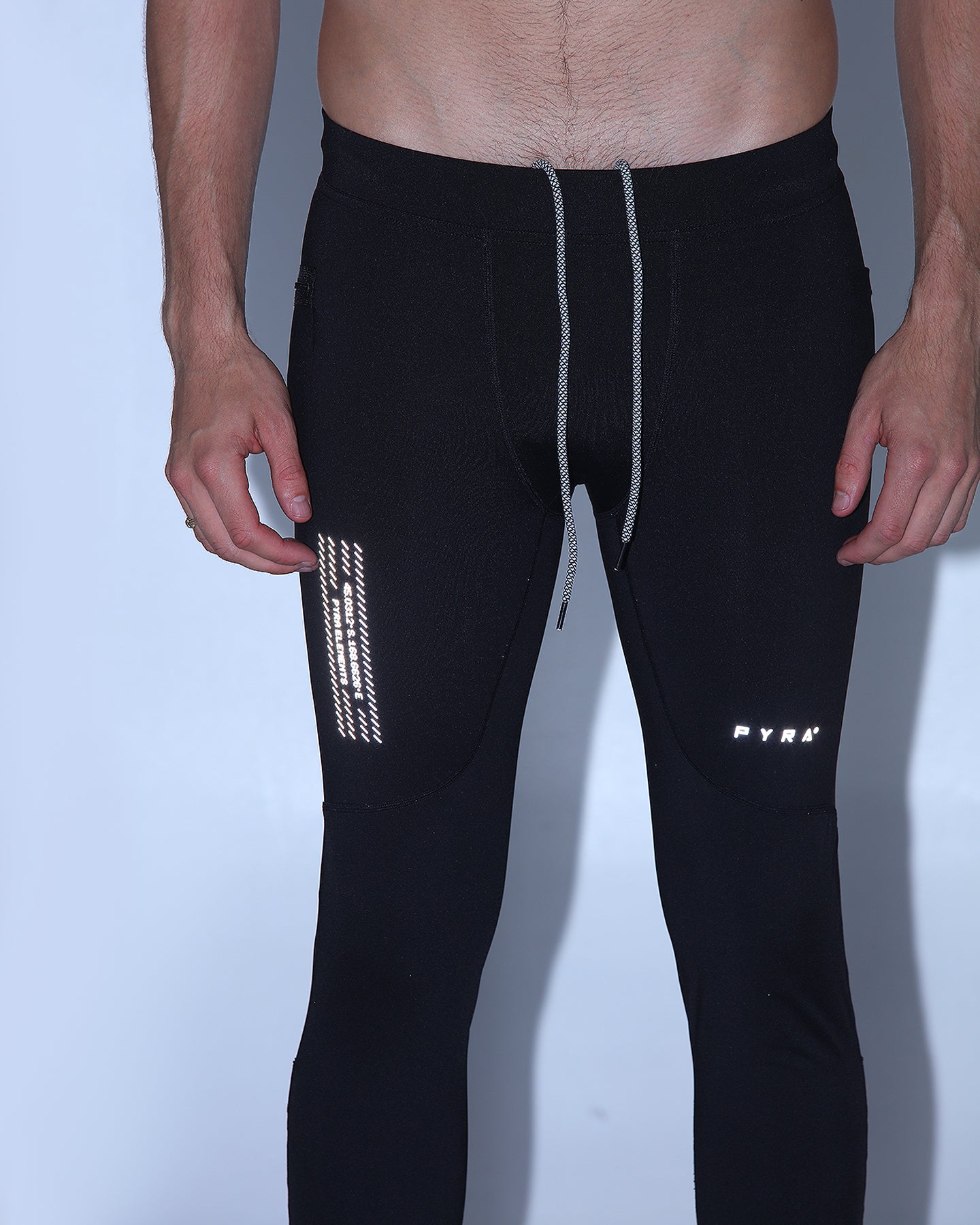 Pyra Test Run Tights Black、mySite、zt4zffjzw