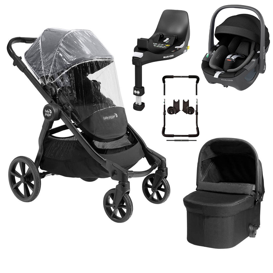 Baby Jogger Select 2 + Maxi Cosi Pebble 360 Travel System - Radiant Slate、mySite、merchandisen