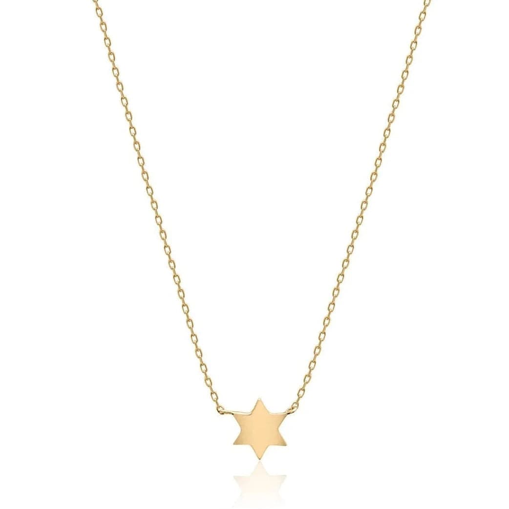 14k Gold Petite Star of David Necklace、mySite、topwebapps