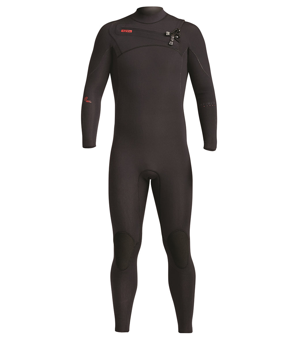 Xcel Men's 4/3mm Infiniti Chest Zip Fullsuit Wetsuit、mySite、noshort