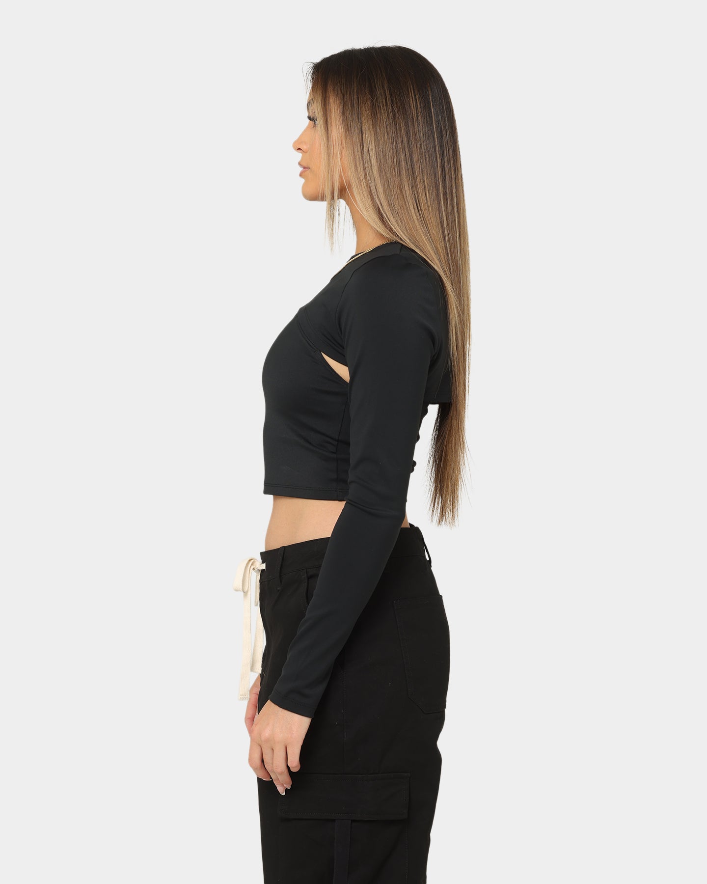 Jordan Women's Sport 2-In-1 T-Shirt Black/Stealth、mySite、zt4zffjzw