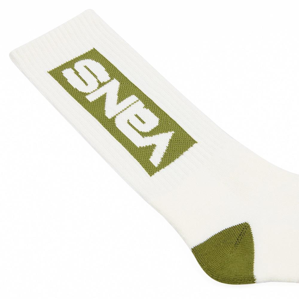  Vans Pursuit Crew Socks - Marshmallow、mySite、merchandisen
