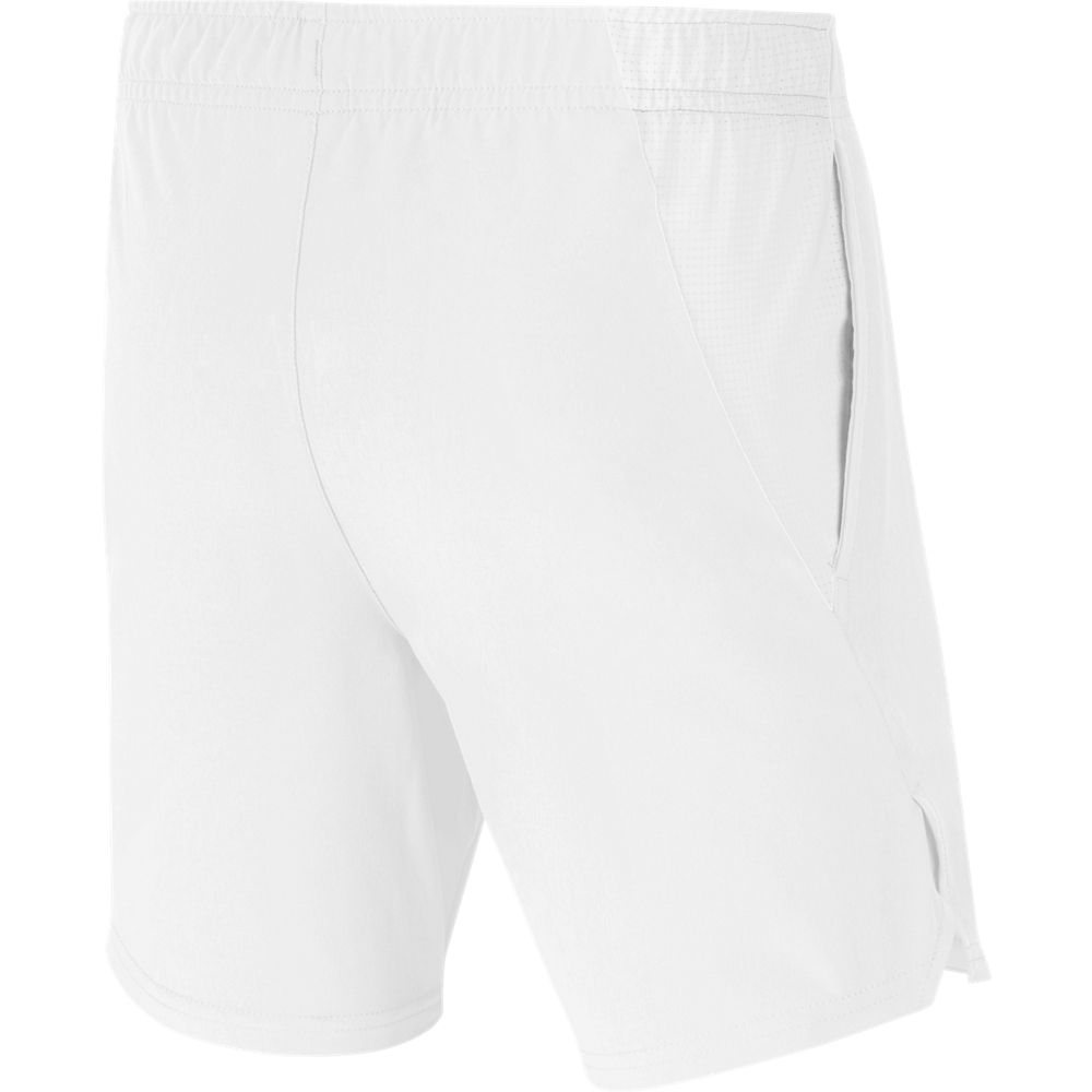 Nike Boys' Court Flex Ace Shorts (White/Black)