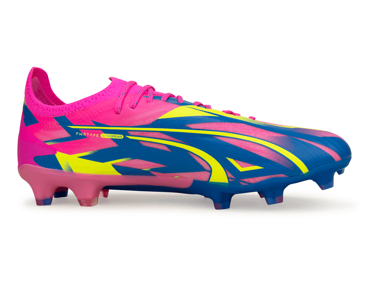 PUMA Men's Ultimate Energy FG/AG Pink/Blue/Yellow、mySite、bottomscart