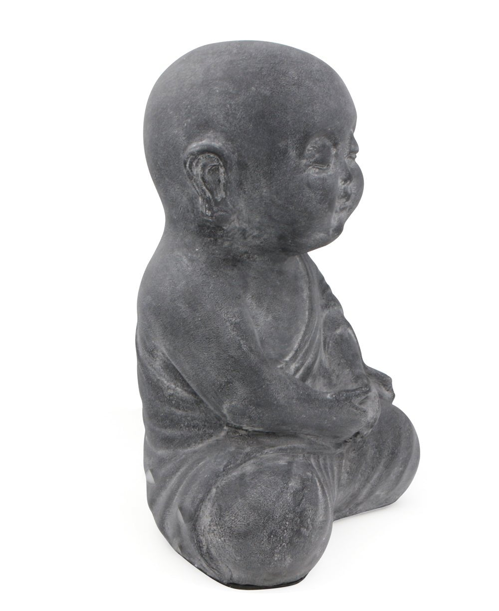 Peaceful Shaolin Monk Garden Statue, 16 Inches、mySite、topwebapps