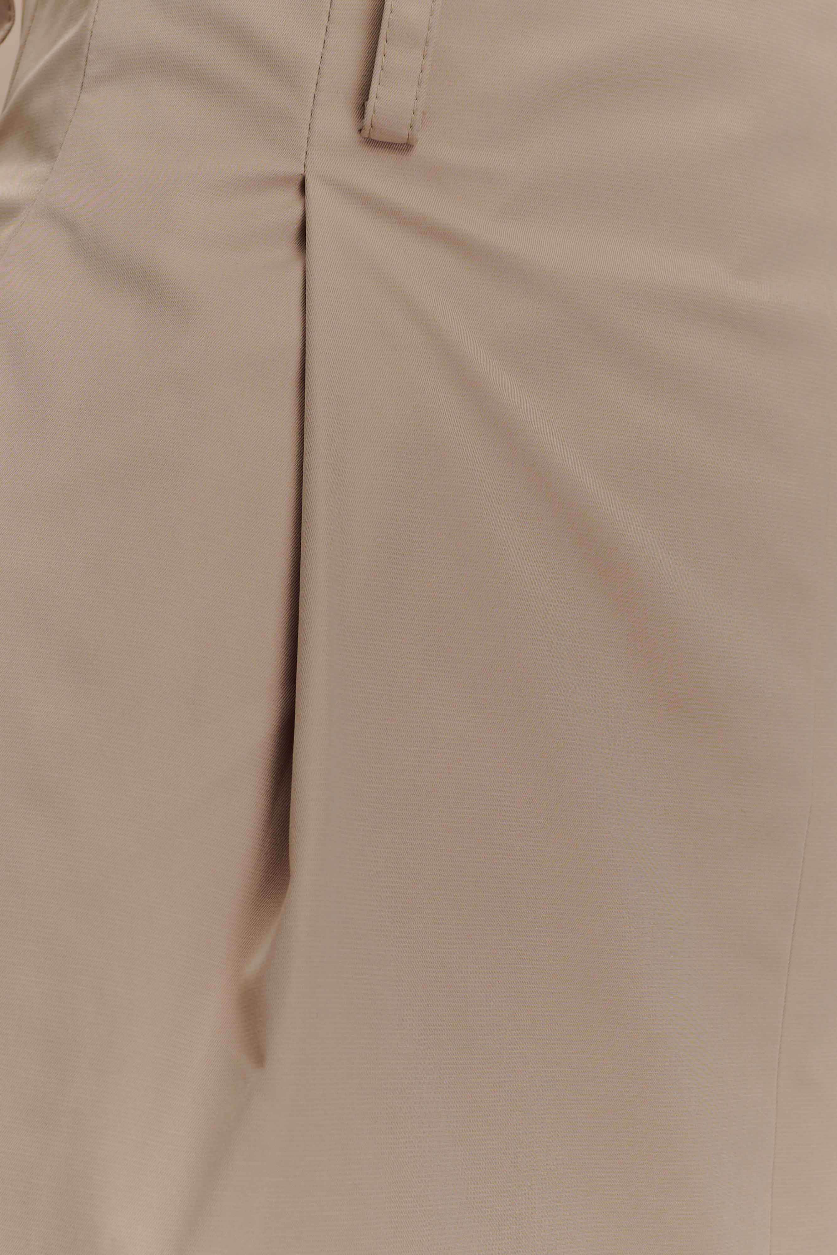 Vera Twill Split Front Midi Skirt - Camel、mySite、solidvoid