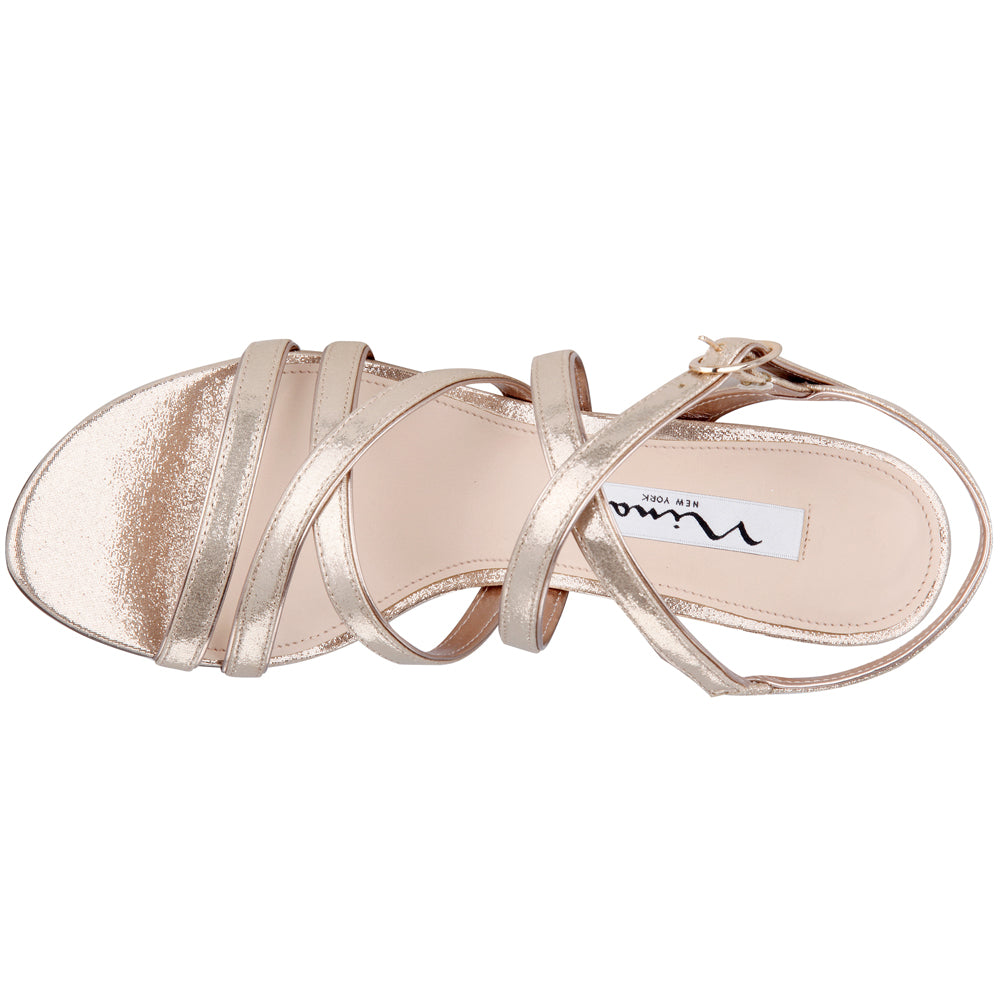 Genaya Metallic Kitten Heel Evening Sandals、mySite、gtrtttuynbv