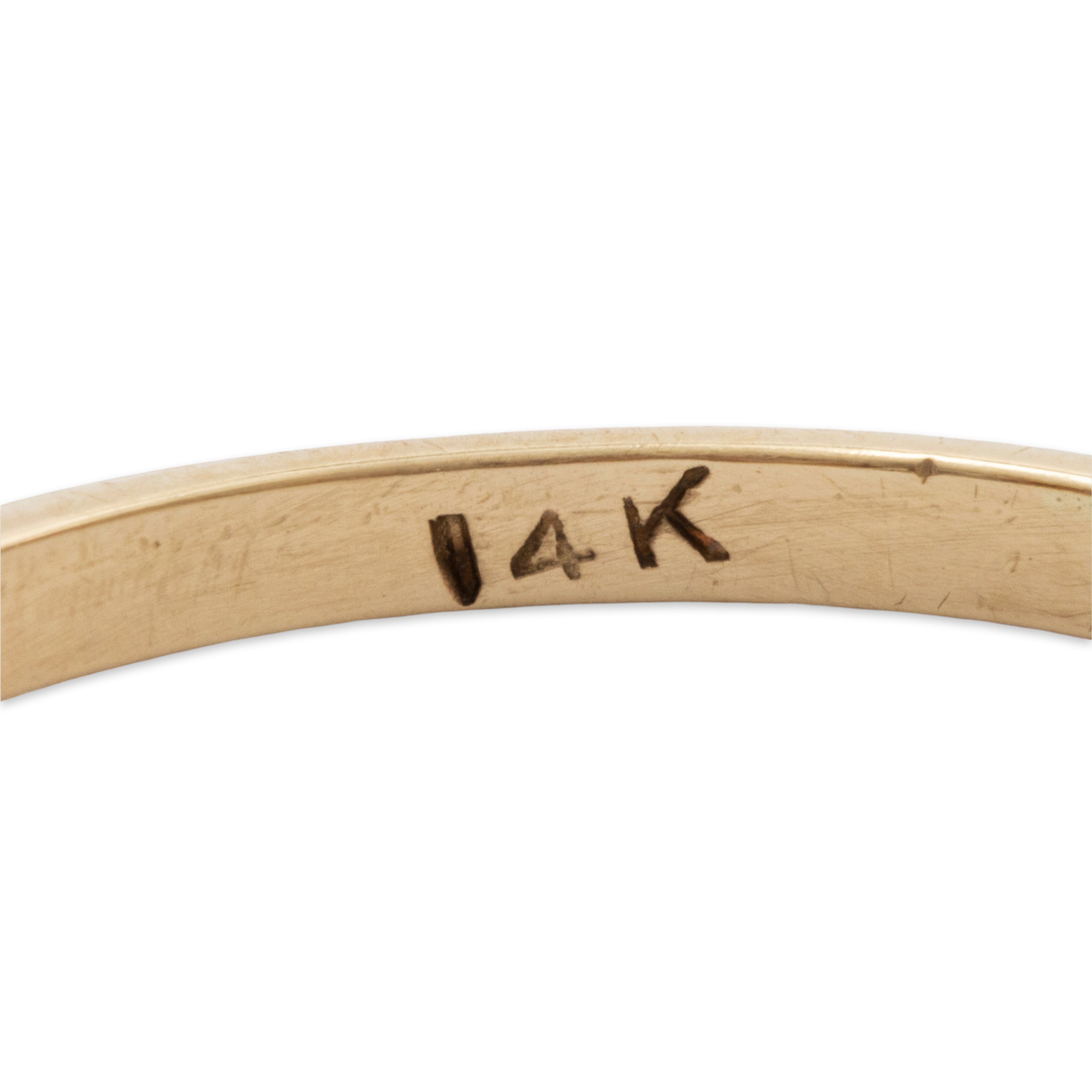 Antique Art Deco 14k Yellow Gold .924cttw Old European Cut Diamond Ring 7.25、mySite、hinf8tx79