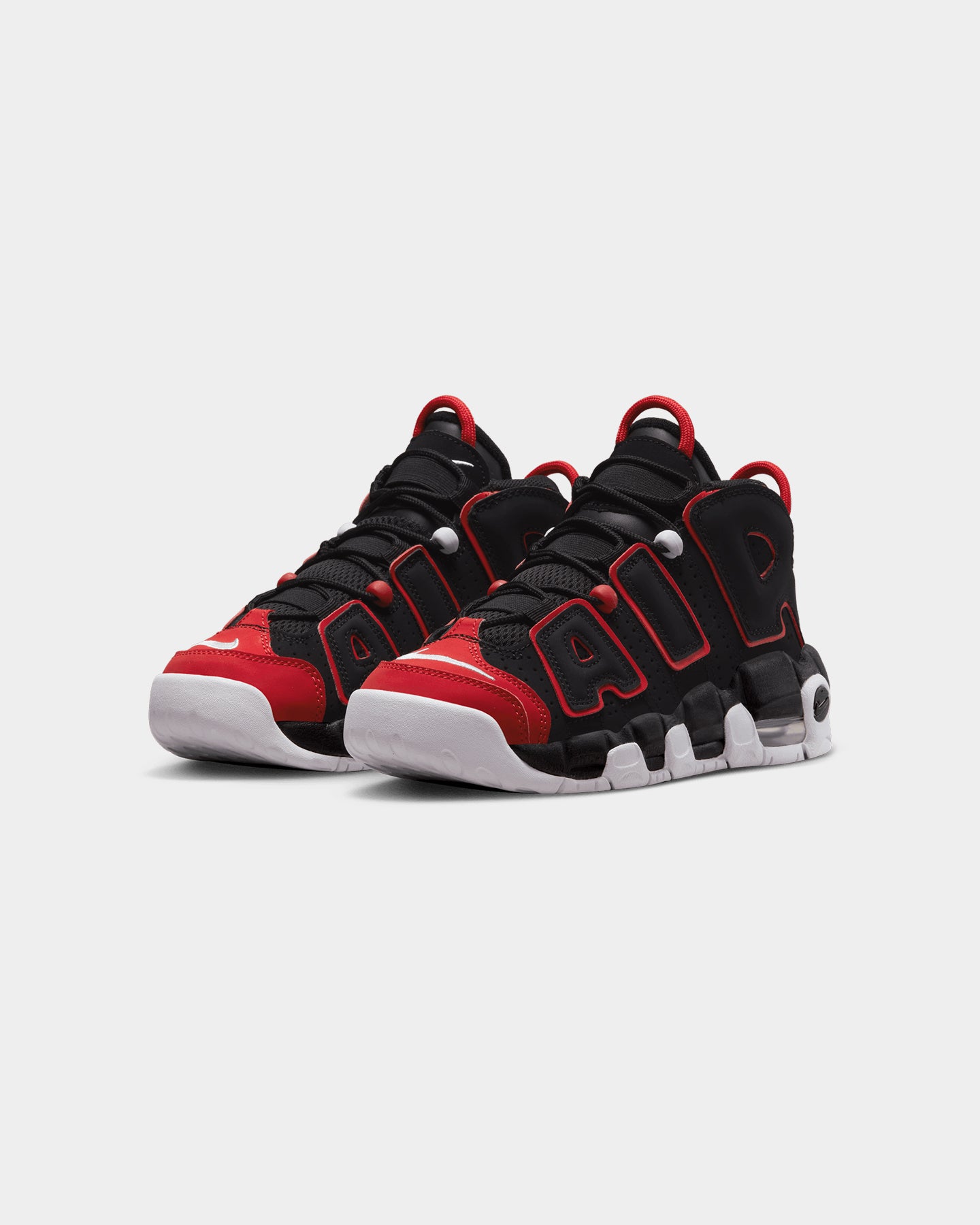 Nike Kids' Air More Uptempo (GS) Black/White-University Red、mySite、zt4zffjzw