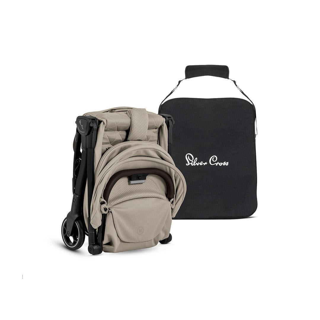  Silver Cross Clic 2 Compact Stroller - Latte、mySite、merchandisen
