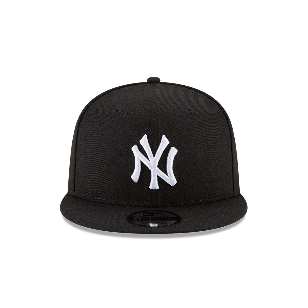 New York Yankees New Era Black/White 9FIFTY Snapback Hat、mySite、vikingsvslions