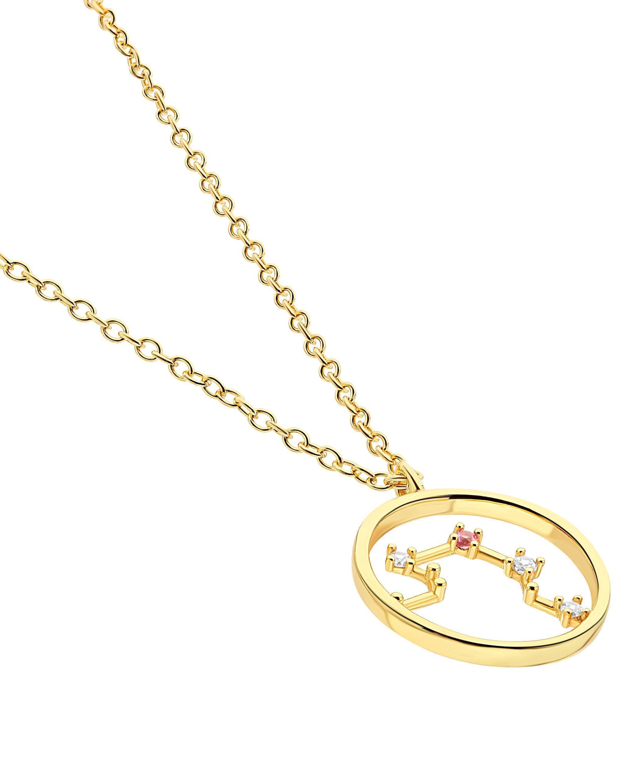 Zodiac Necklace Libra 18ct Gold Plated、mySite、botmansion