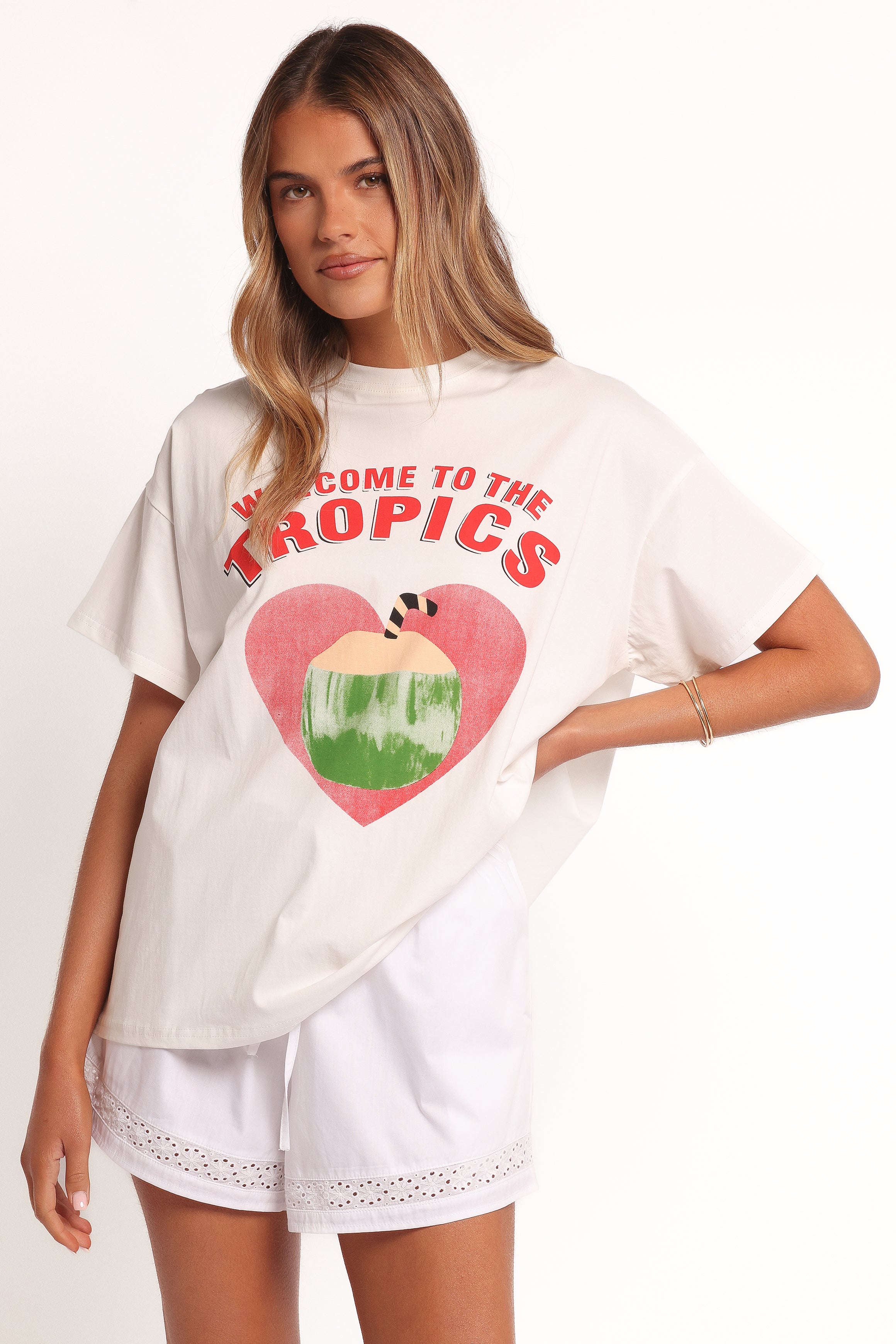  The Tropics Graphic Tee - White、mySite、sugarbowlscore