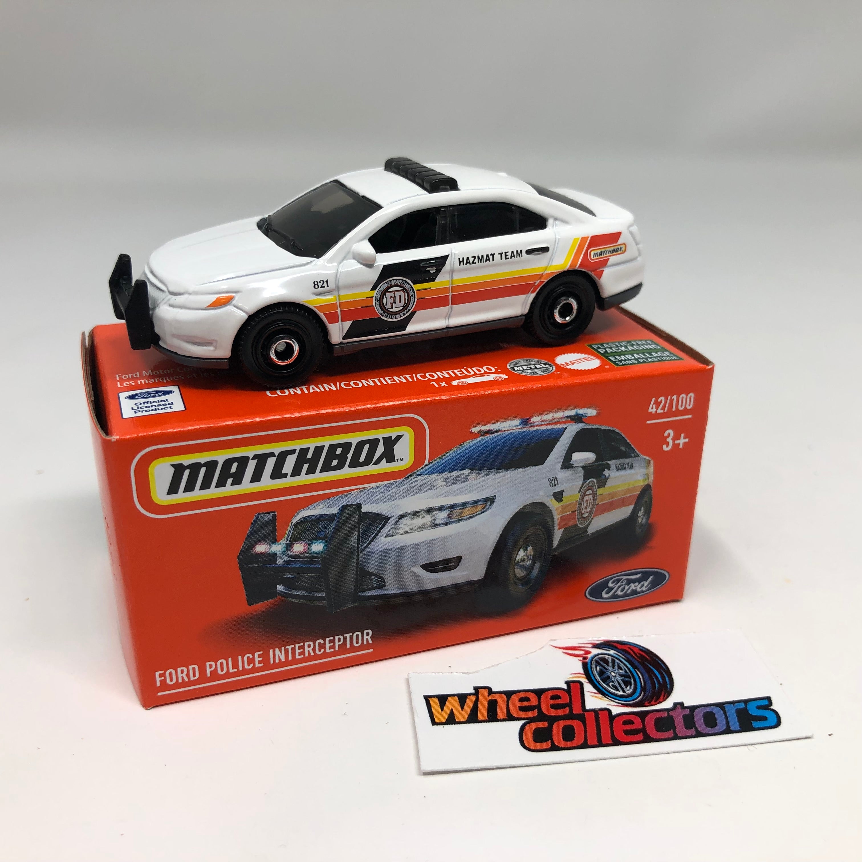 Ford Police Interceptor * 2022 Matchbox POWER GRABS Case C Release、mySite、hgirdovlk