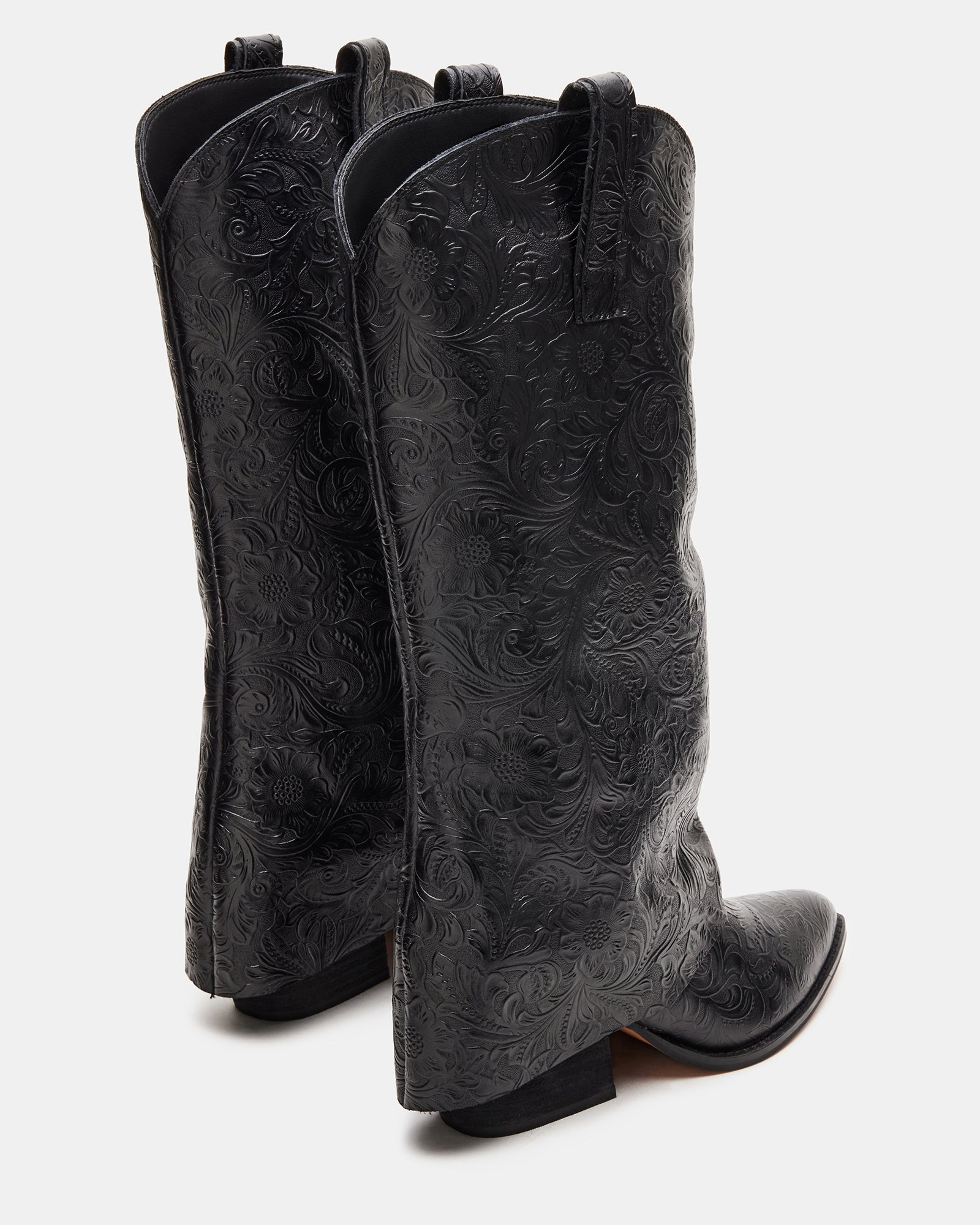 SORVINO EMBOSSED BLACK LEATHER、mySite、gtrtttuynbv