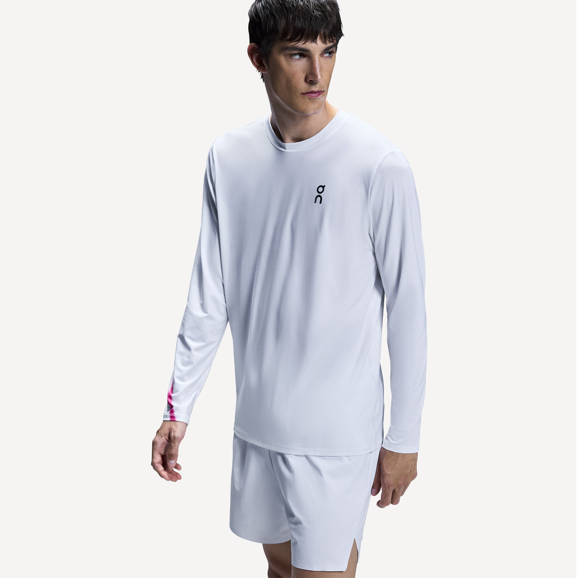 On Court Men's Long Sleeve Tennis Shirt