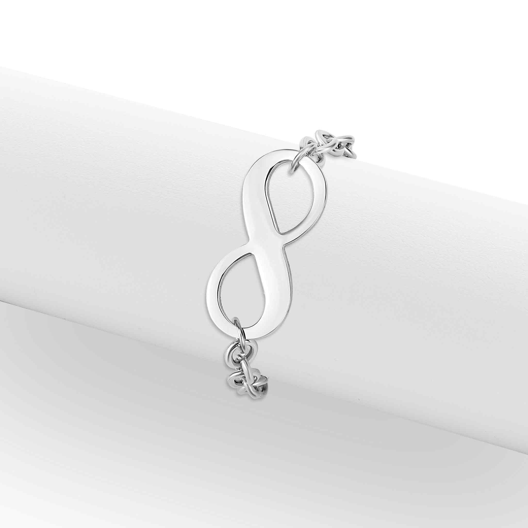 Stainless Steel Infinity Chain Bracelet / BRJ9031、mySite、dreamappss