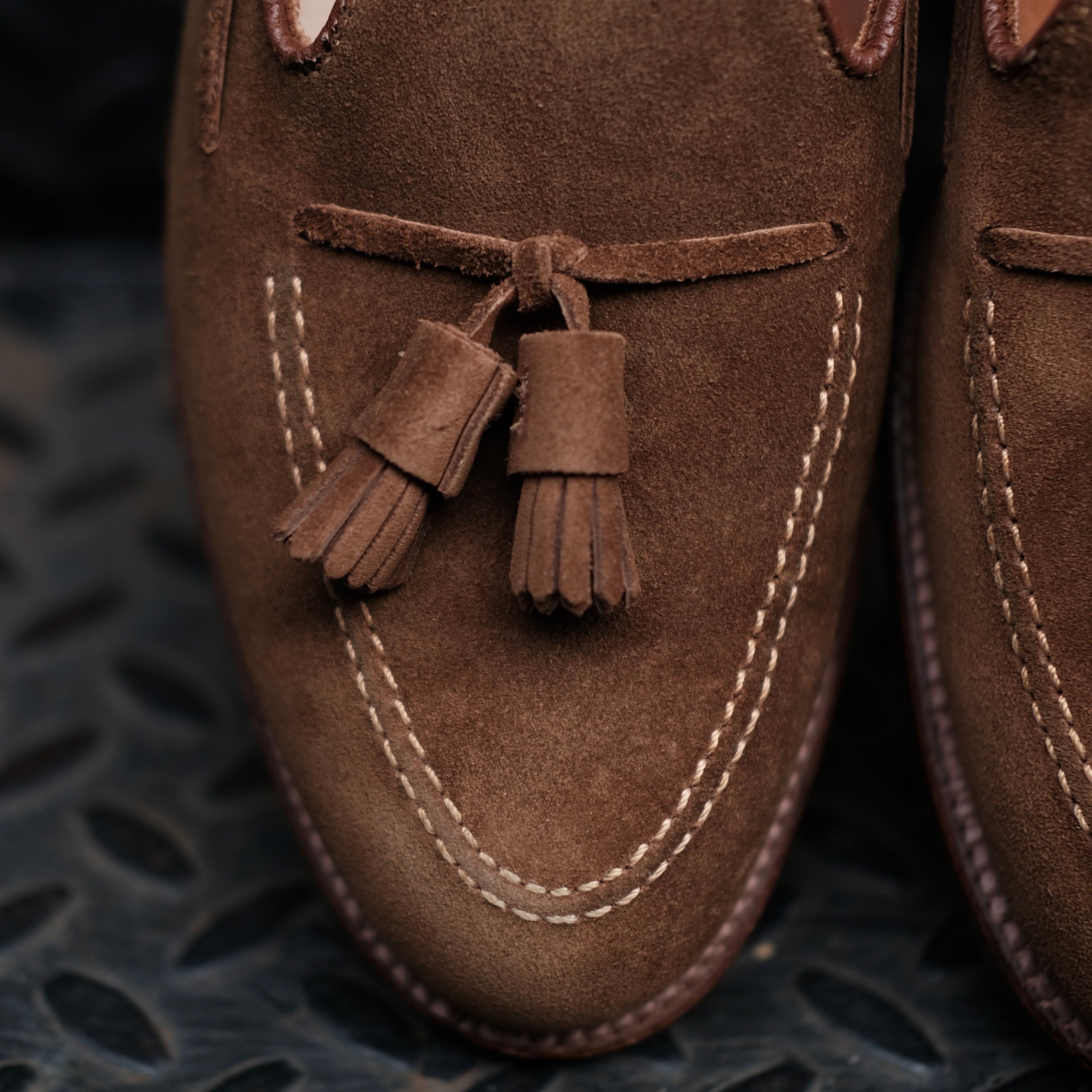  3403 - Tassel Loafer in Snuff Suede、mySite、preschool7hills