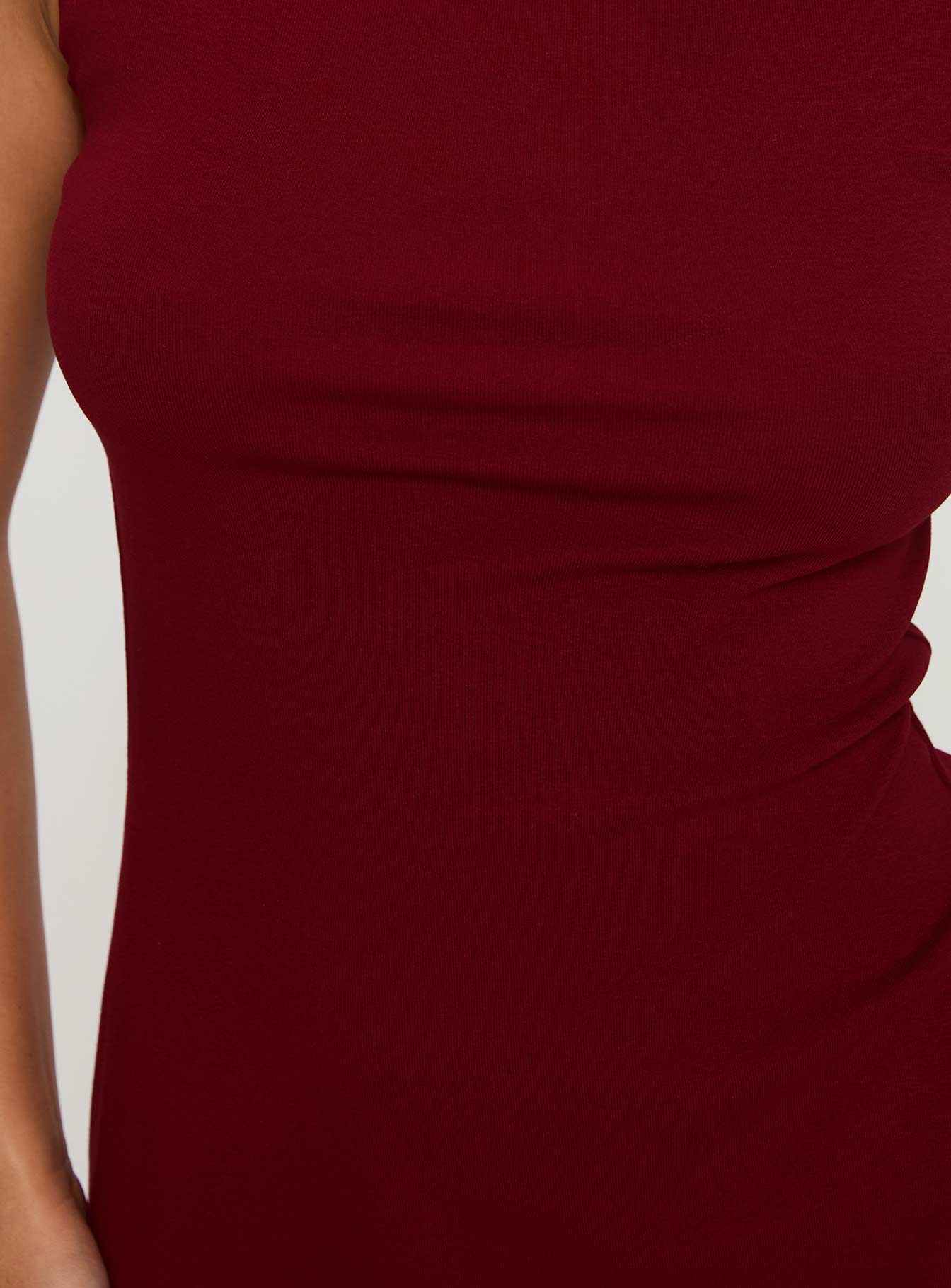 Zimmie Mini Dress Burgundy、mySite、solidvoid