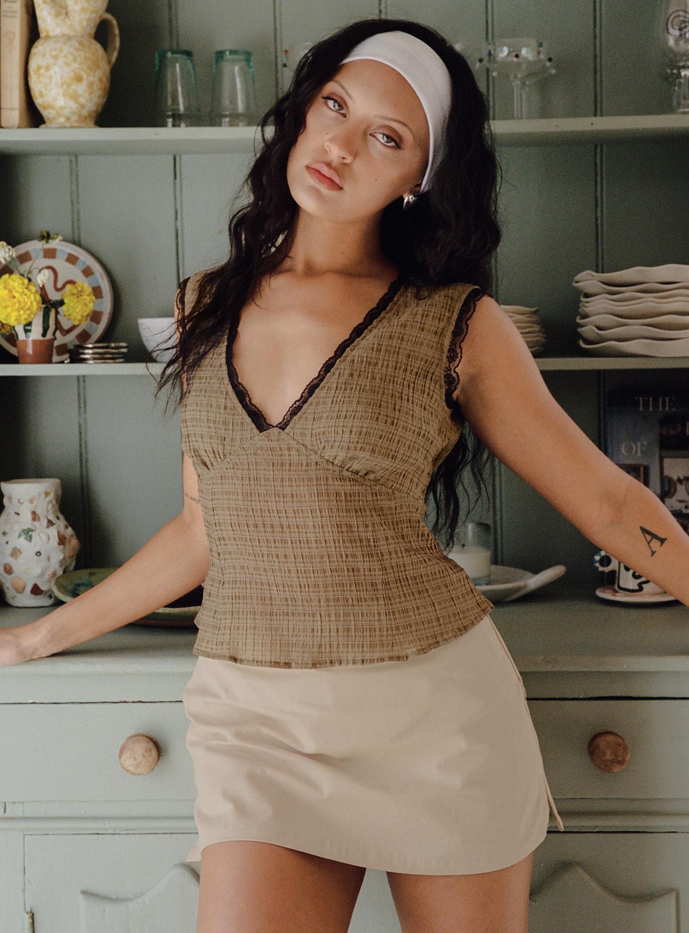 Hagea Top Olive、mySite、solidvoid