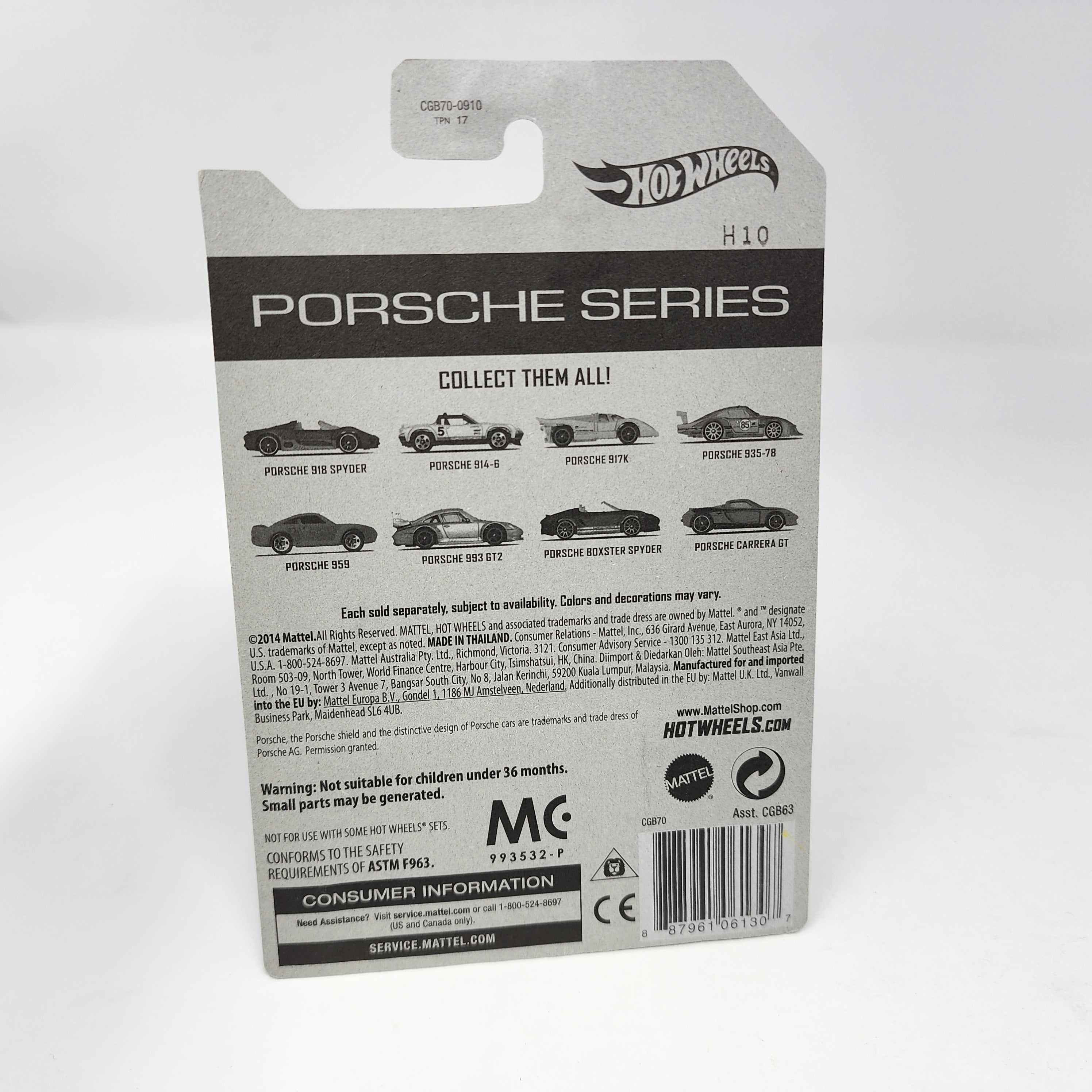 Porsche Boxster Spyder * Hot Wheels Porsche Series、mySite、hgirdovlk