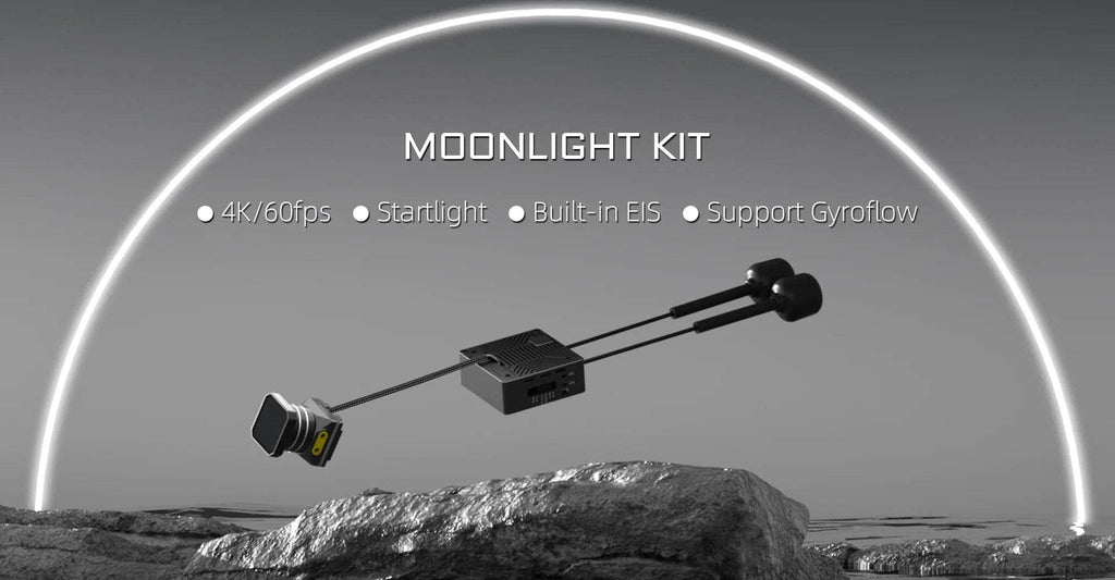 Walksnail Avatar HD Moonlight Kit 20x20 / 25x25 VTX Kit w/ Micro Moonlight Camera - (Dual Antenna)
