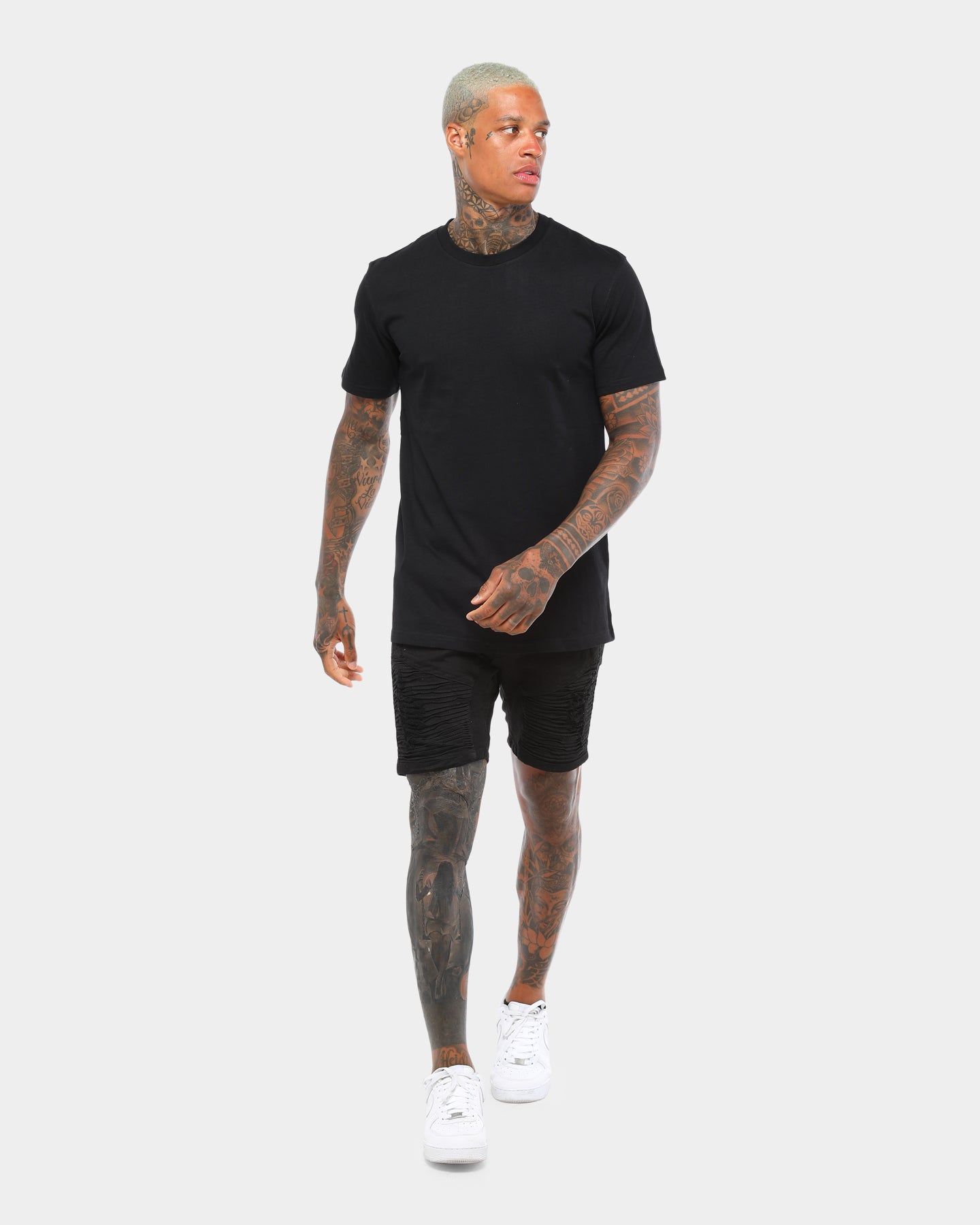 AS Colour Plain Staple T-Shirt Black、mySite、zt4zffjzw