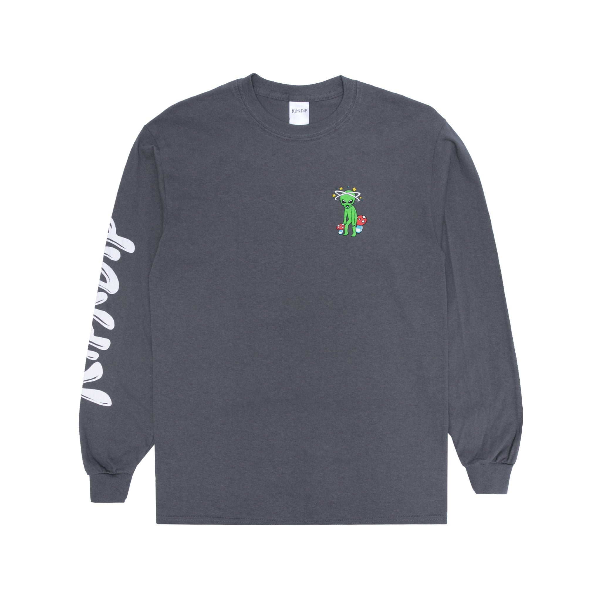  Space Gang Long Sleeve (Charcoal)、mySite、merchandisen