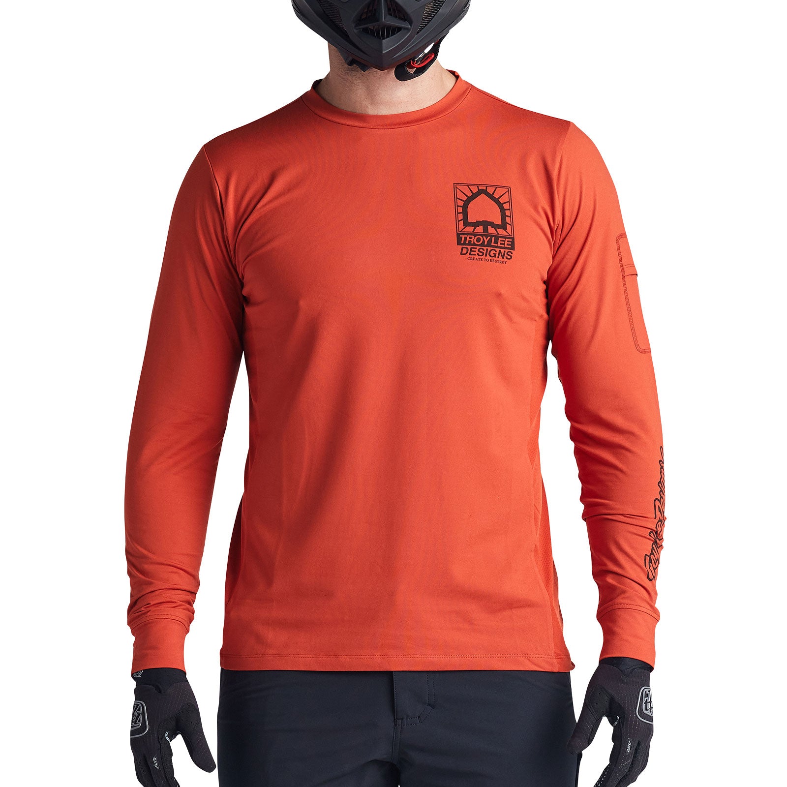 Ruckus Long Sleeve Ride Tee Create To Destroy Brick、mySite、dreamappss