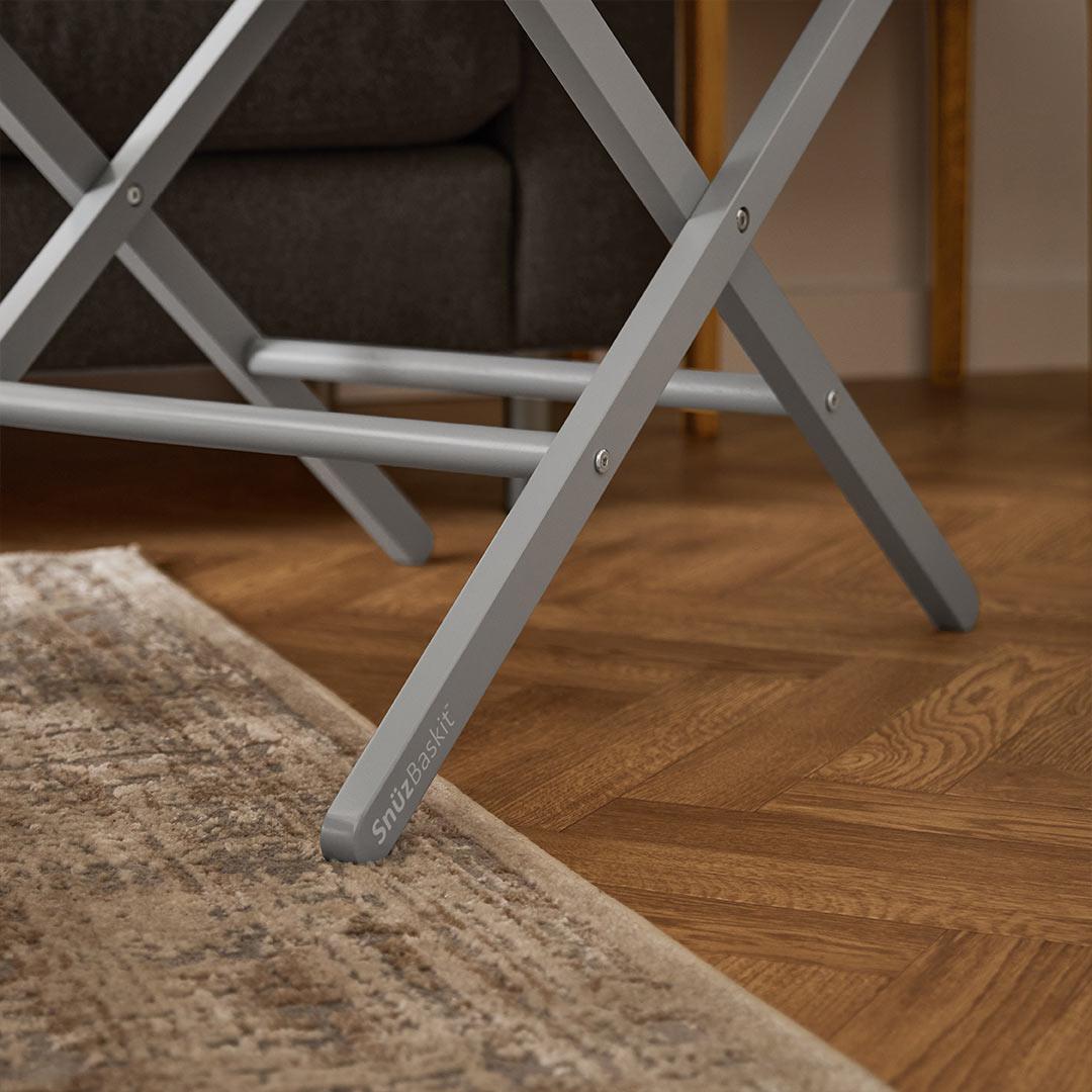  SnuzBaskit Moses Basket + Stand Set - Dove Grey/Light Grey、mySite、merchandisen