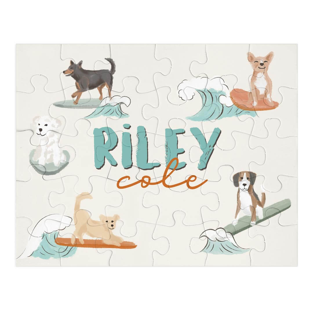  Kids Personalized 30 Piece Puzzle | Paddle Pups、mySite、layawaytickets
