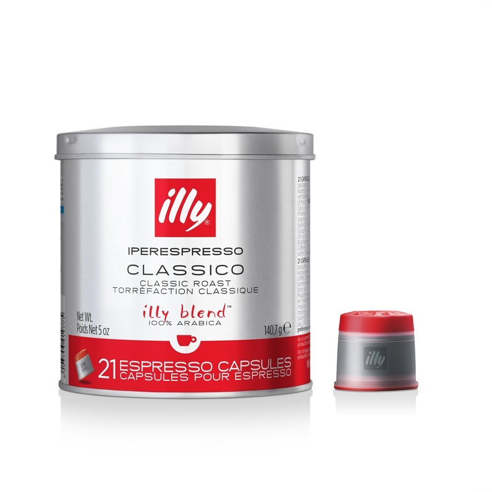 Illy Classico iperEspresso Coffee Capsules 21pk 140g、mySite、camillekostekn