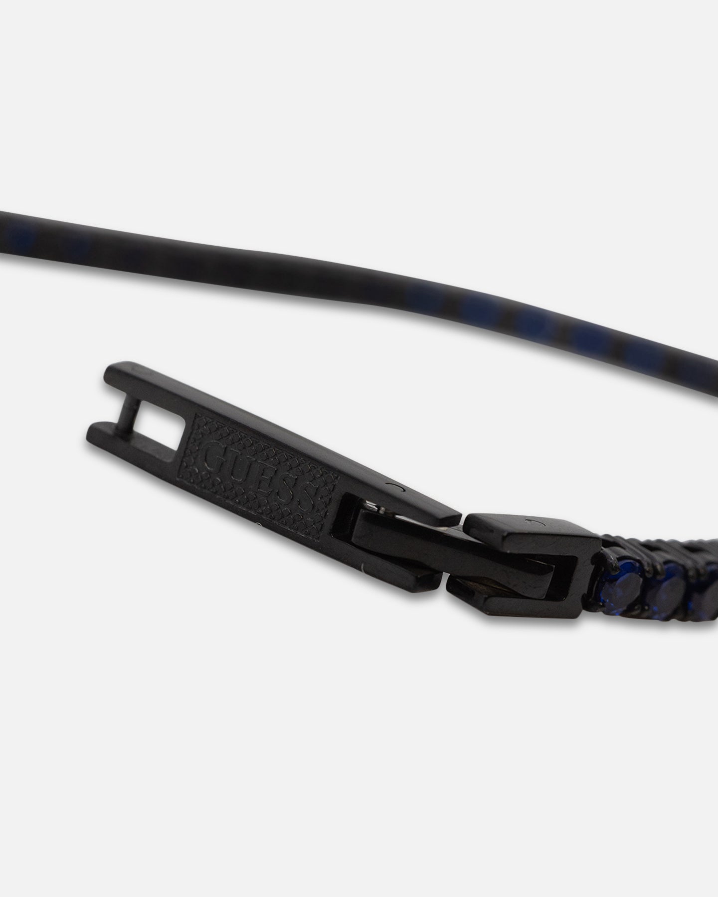 Guess Mainline Blue Tennis Logo Bracelet Multi、mySite、zt4zffjzw