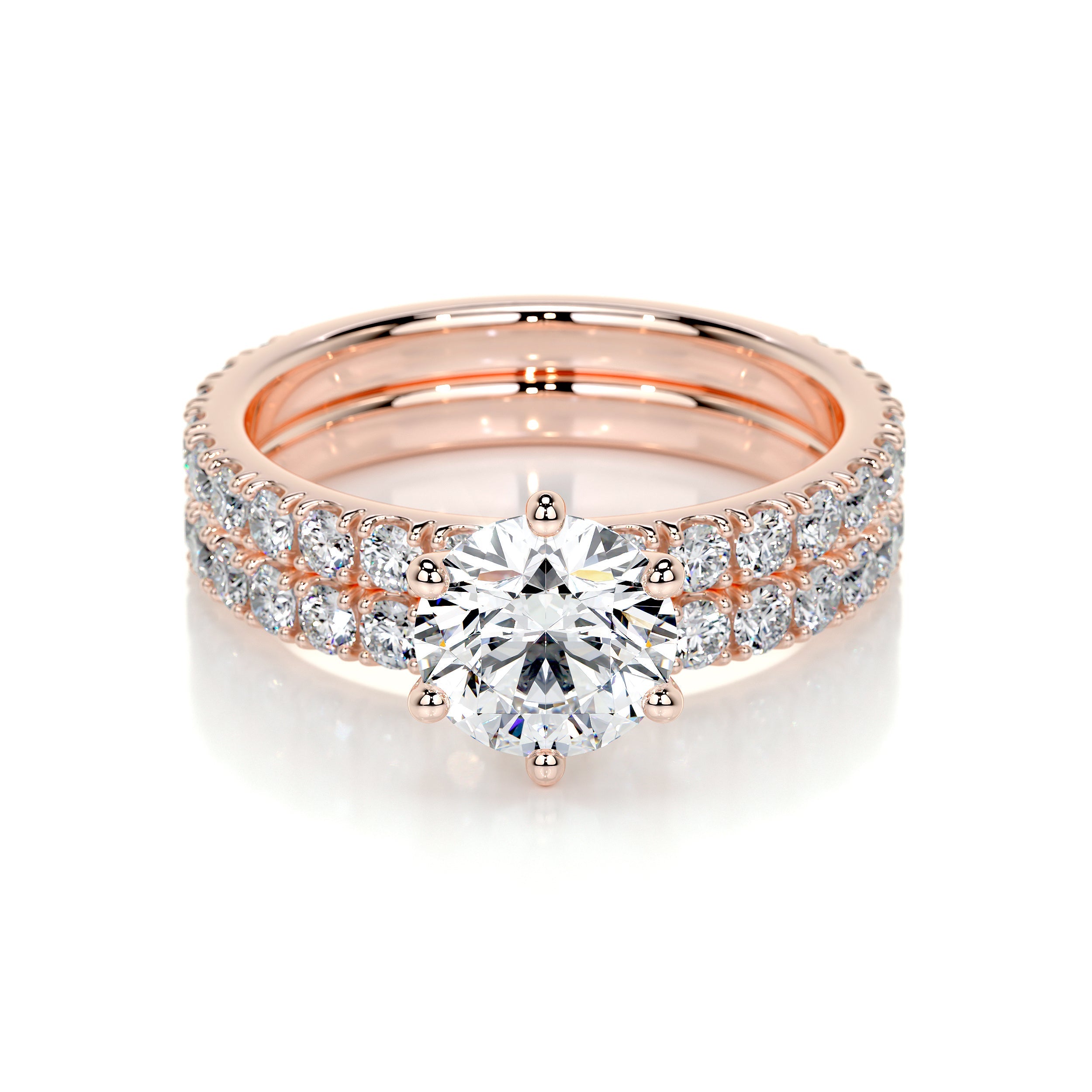 Jane Lab Grown Diamond Bridal Set -14K Rose Gold、mySite、hinf8tx79