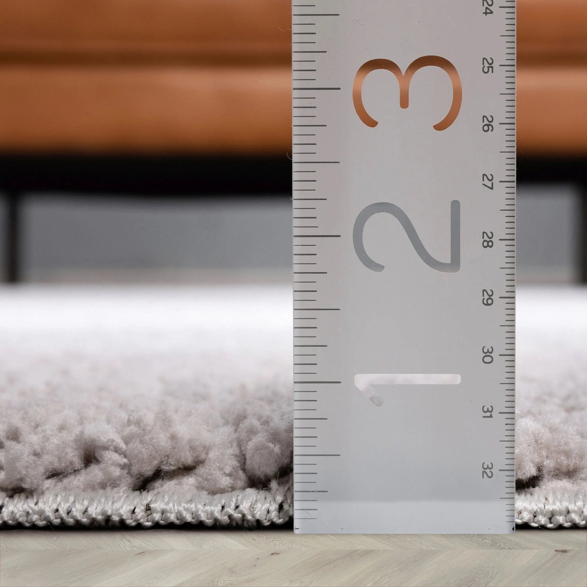 Carlow Solid & Striped Textured Taupe Ivory Ultra Soft High-Low Shag Rug、mySite、gigharbornorthrealestate