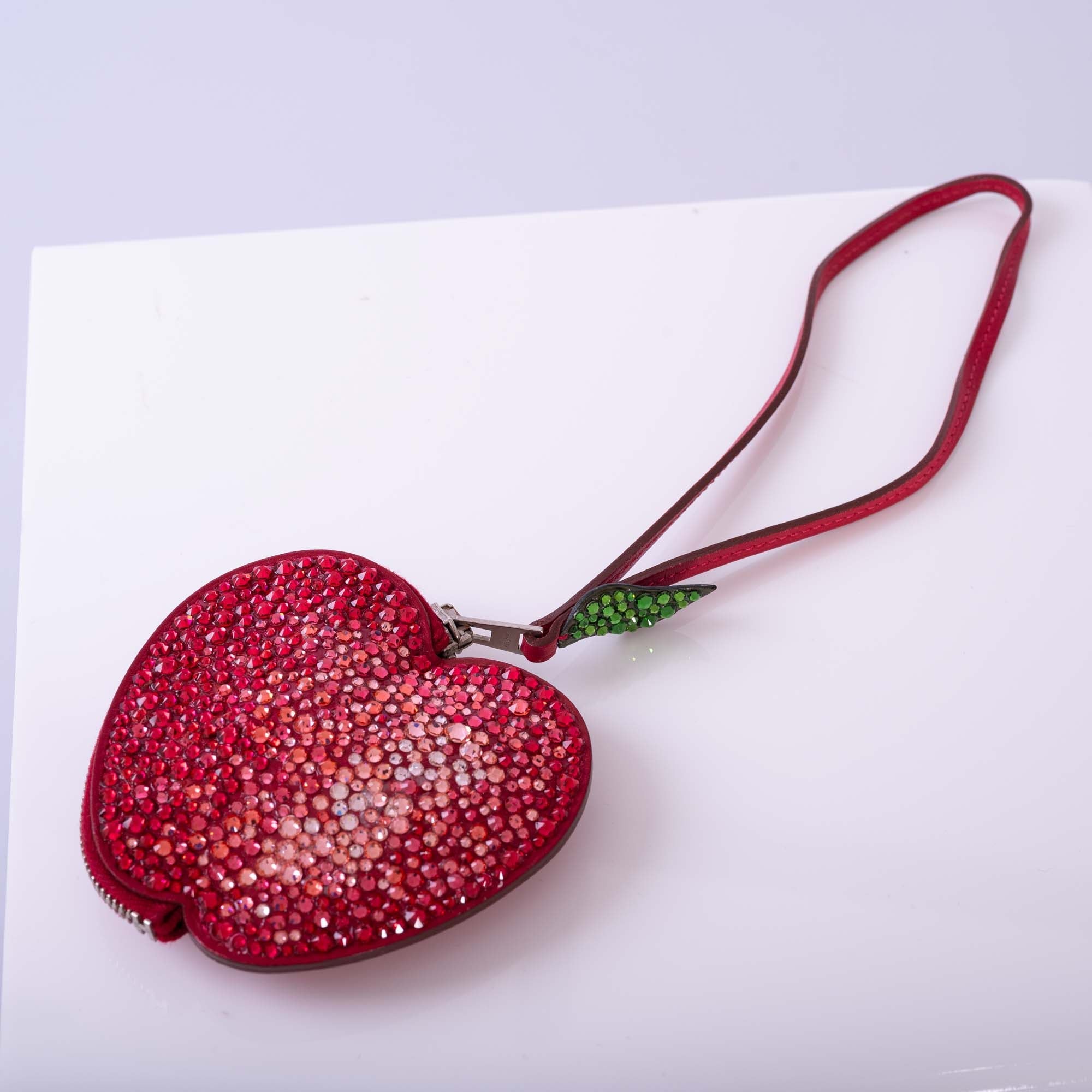 Hermès Tutti Frutti Apple Charm Coin Purse Custom Swarovski、mySite、garminoutage.com