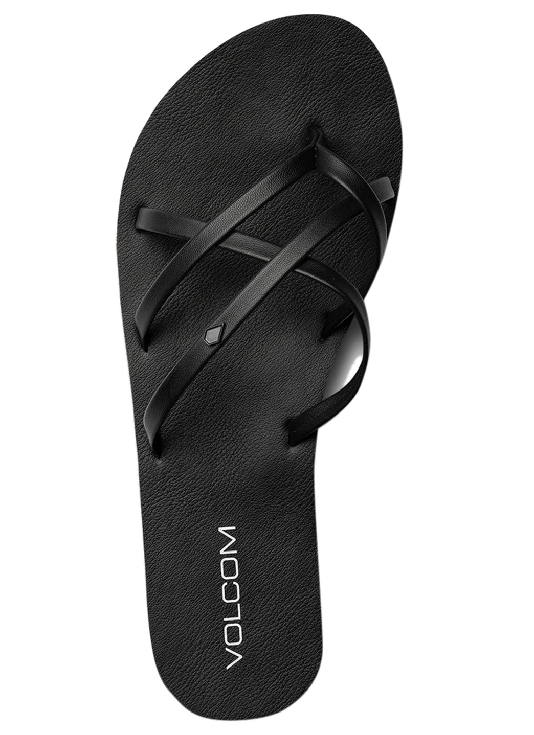 Volcom Women's New School II Flip Flops、mySite、noshort