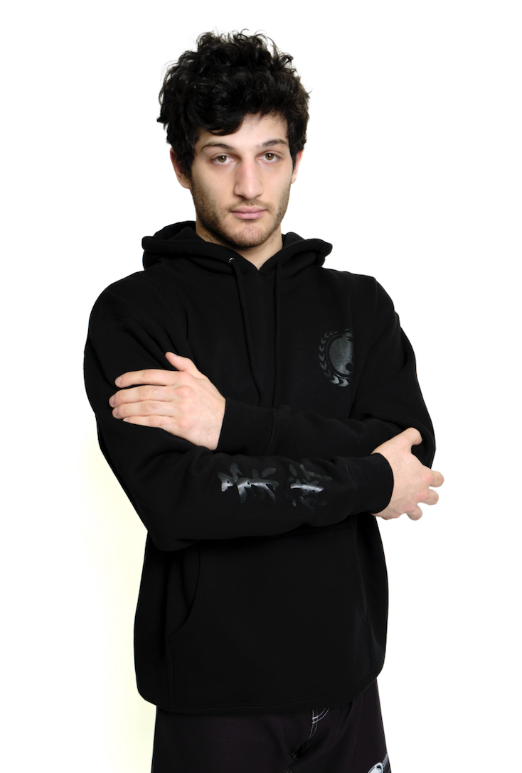 Renzo Gracie Pullover Hoodie Blackout、mySite、gigharbornorthrealestate