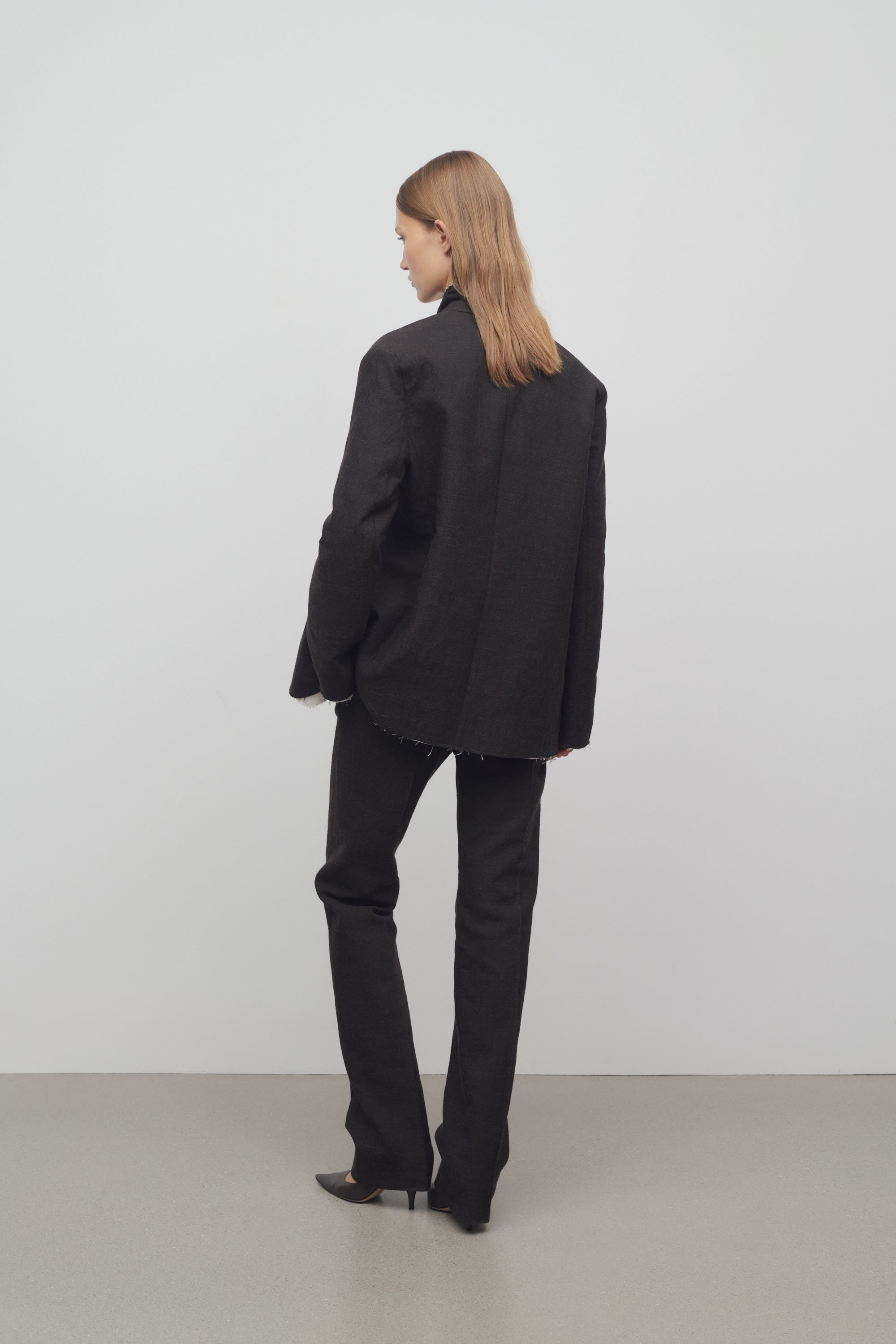 Selvie Pant in Cotton and Wool、mySite、aoinhome