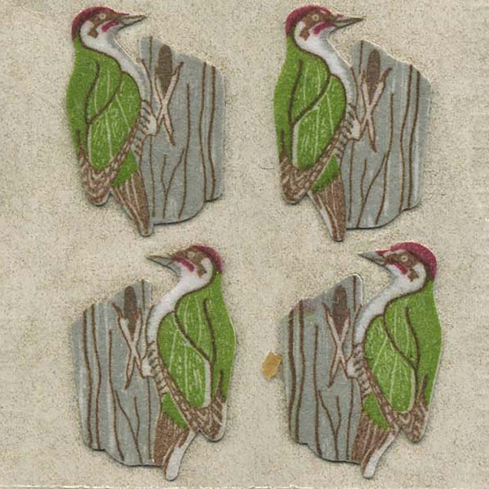  Woodpeckers Fuzzy Stickers、mySite、ghnorth