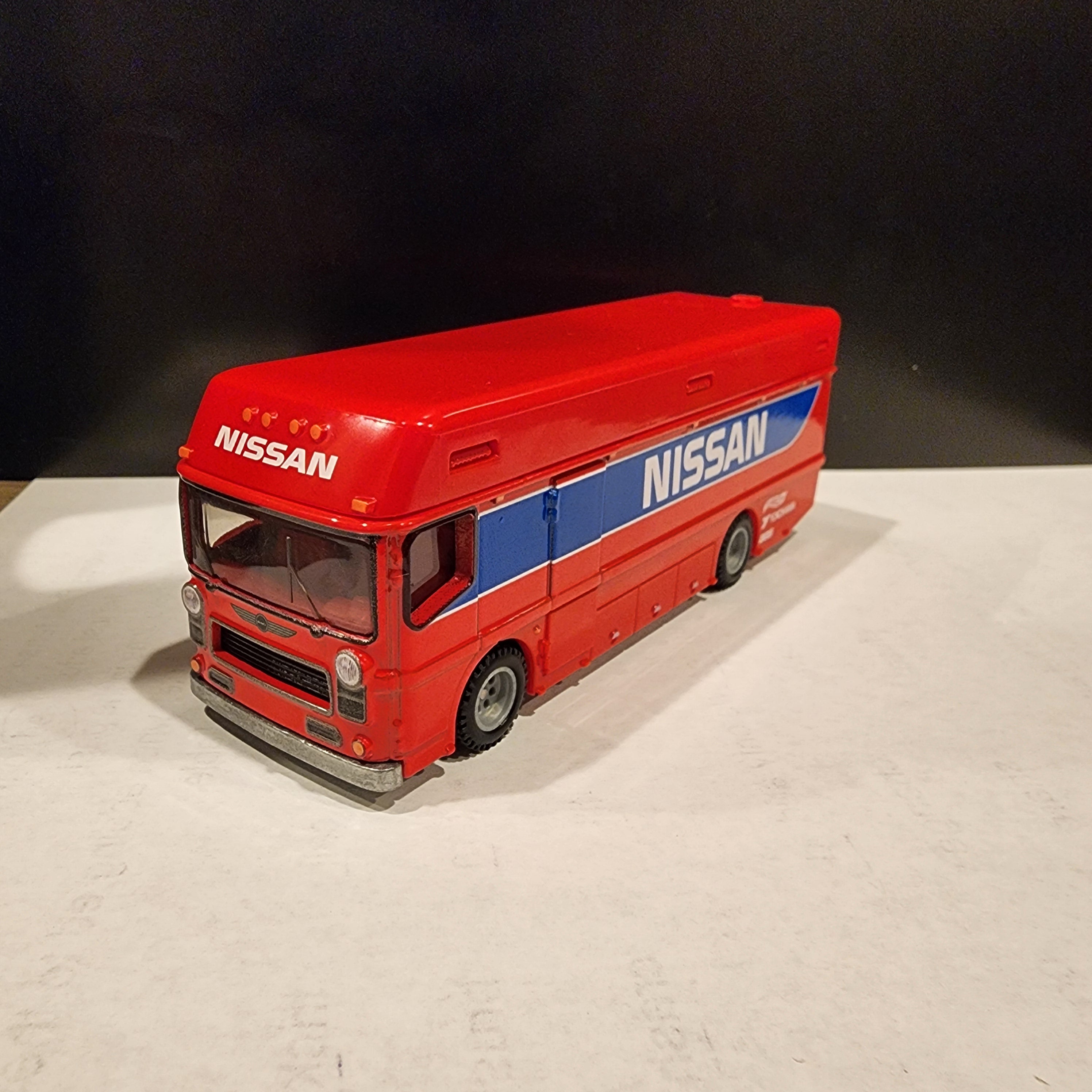 Euro Hauler * NISSAN Racing Hauler * Hot Wheels Team Transport Loose、mySite、hgirdovlk