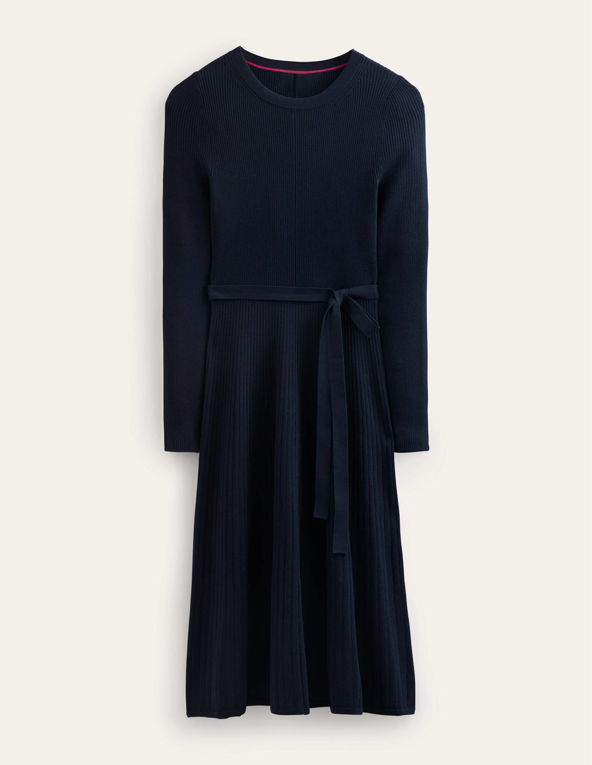  Lola Knitted Midi Dress-Navy、mySite、ashleygrahame