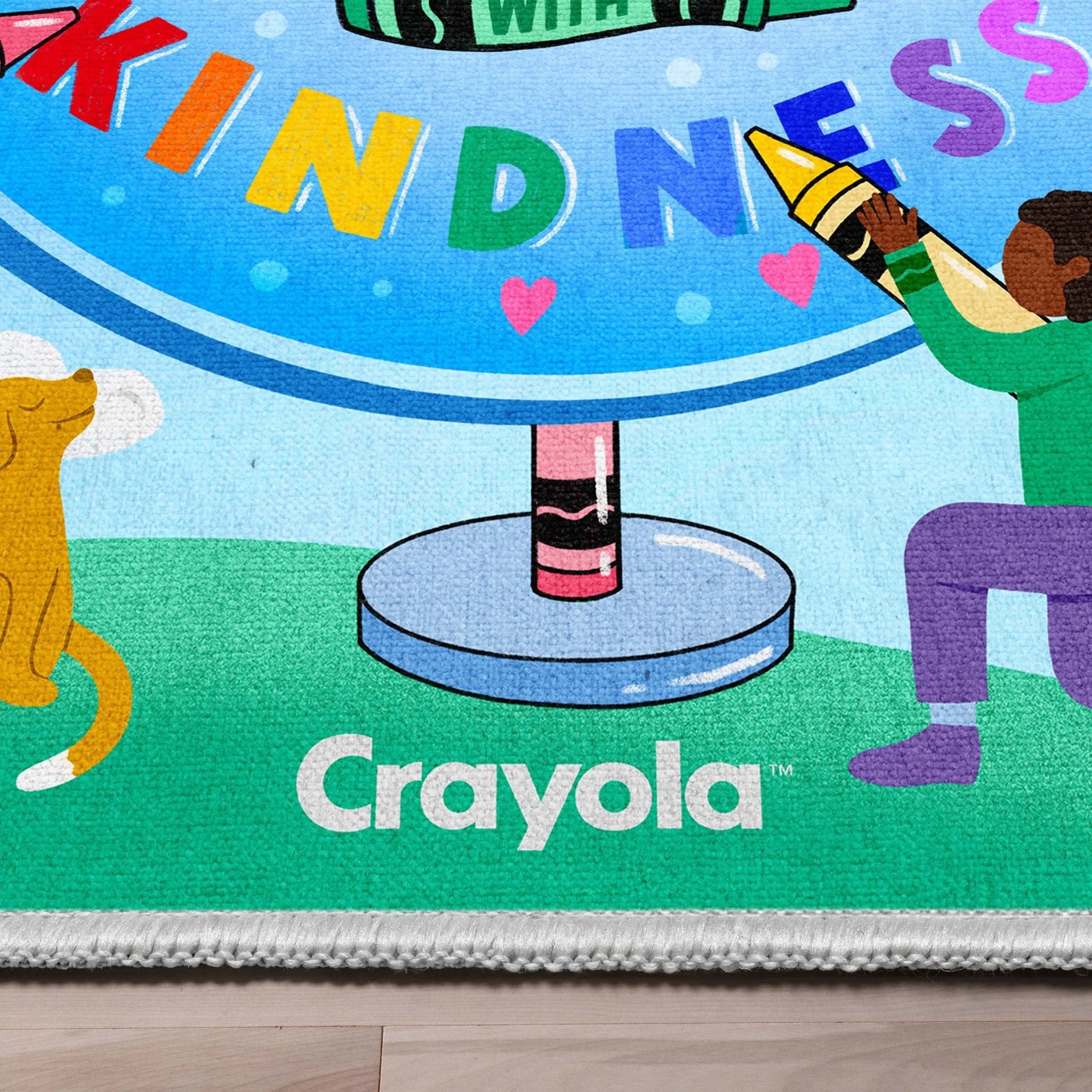 Crayola Color The World Blue Area Rug By Well Woven、mySite、gigharbornorthrealestate