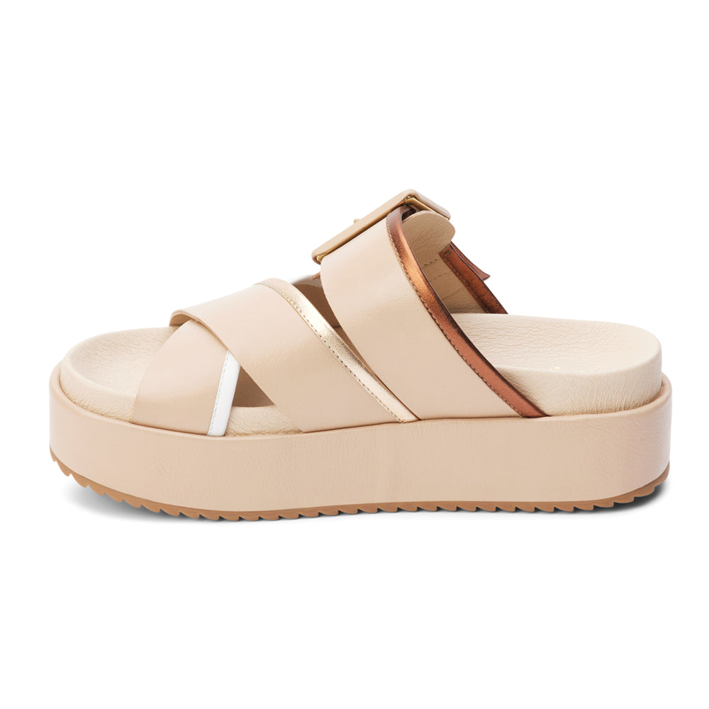 Micah Footbed Platform Sandals、mySite、gtrtttuynbv